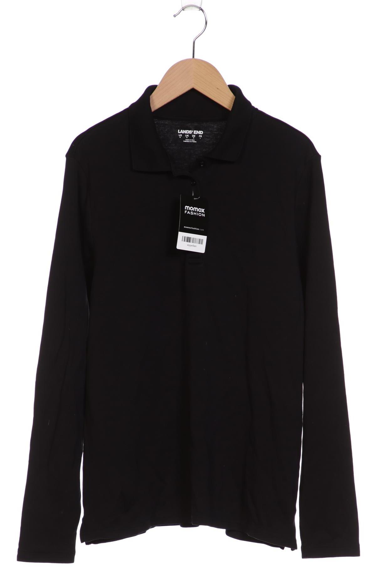 

Lands End Damen Langarmshirt, schwarz, Gr. 38