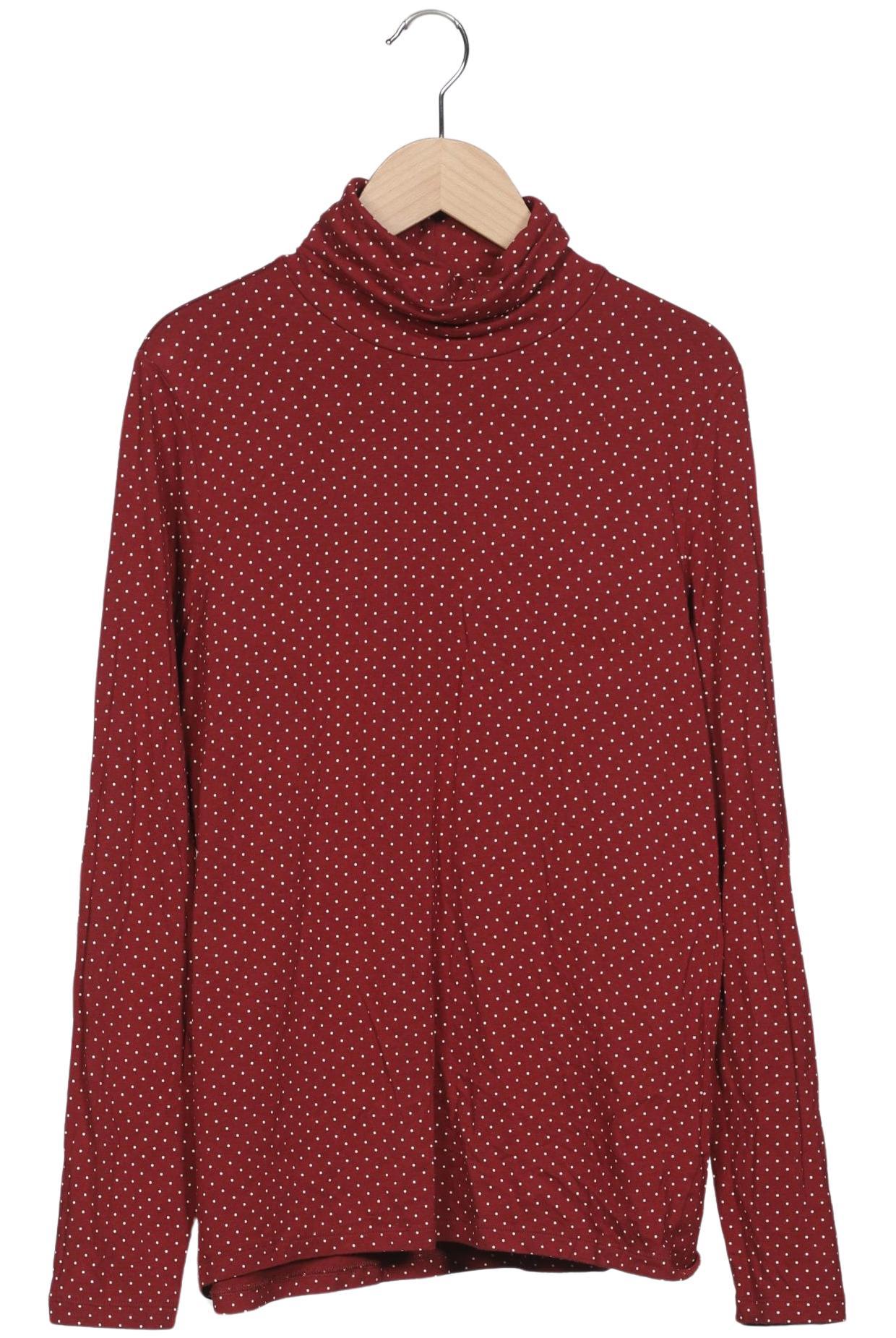 

Lands End Damen Langarmshirt, rot, Gr. 38