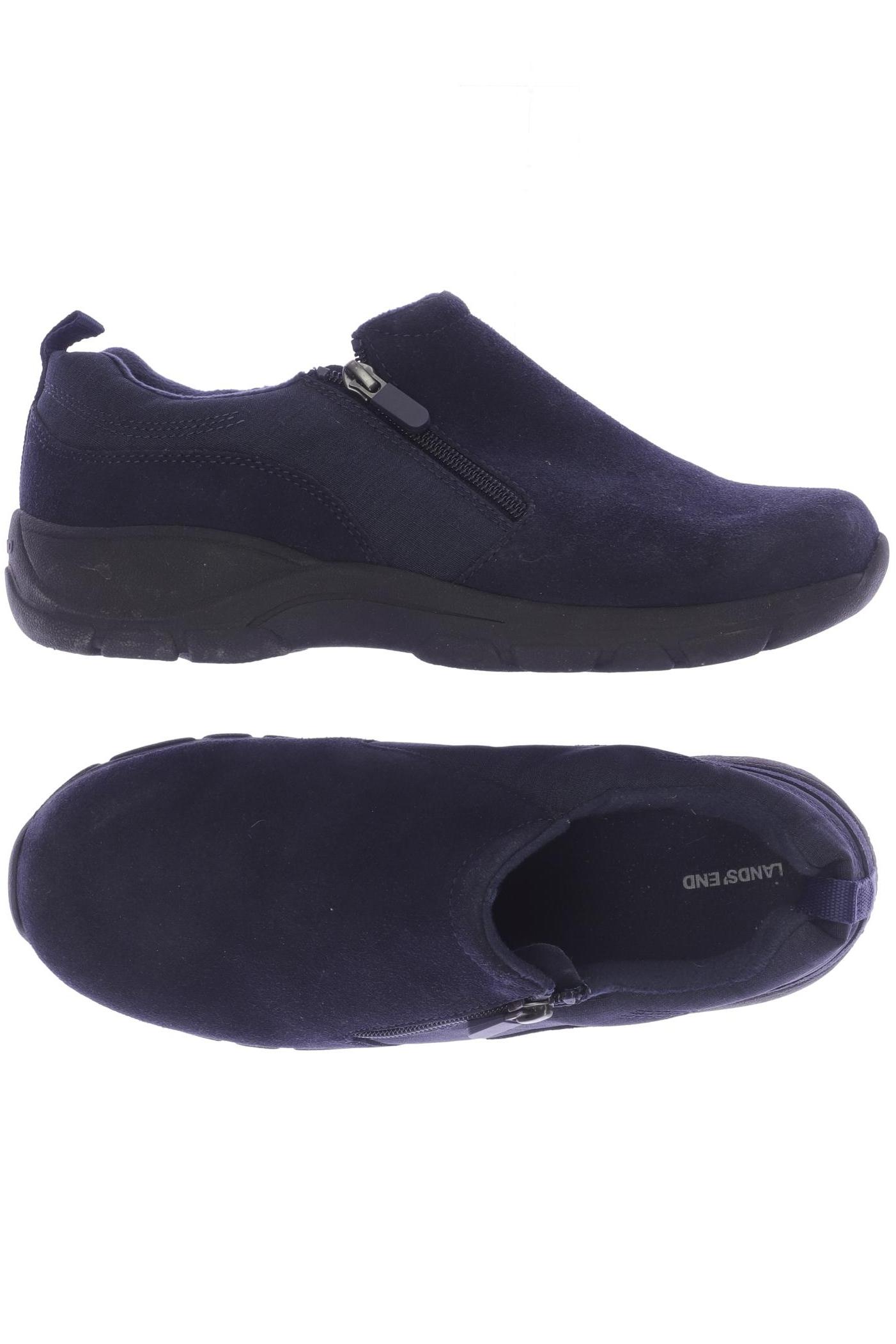 

Lands End Damen Halbschuh, marineblau, Gr. 41