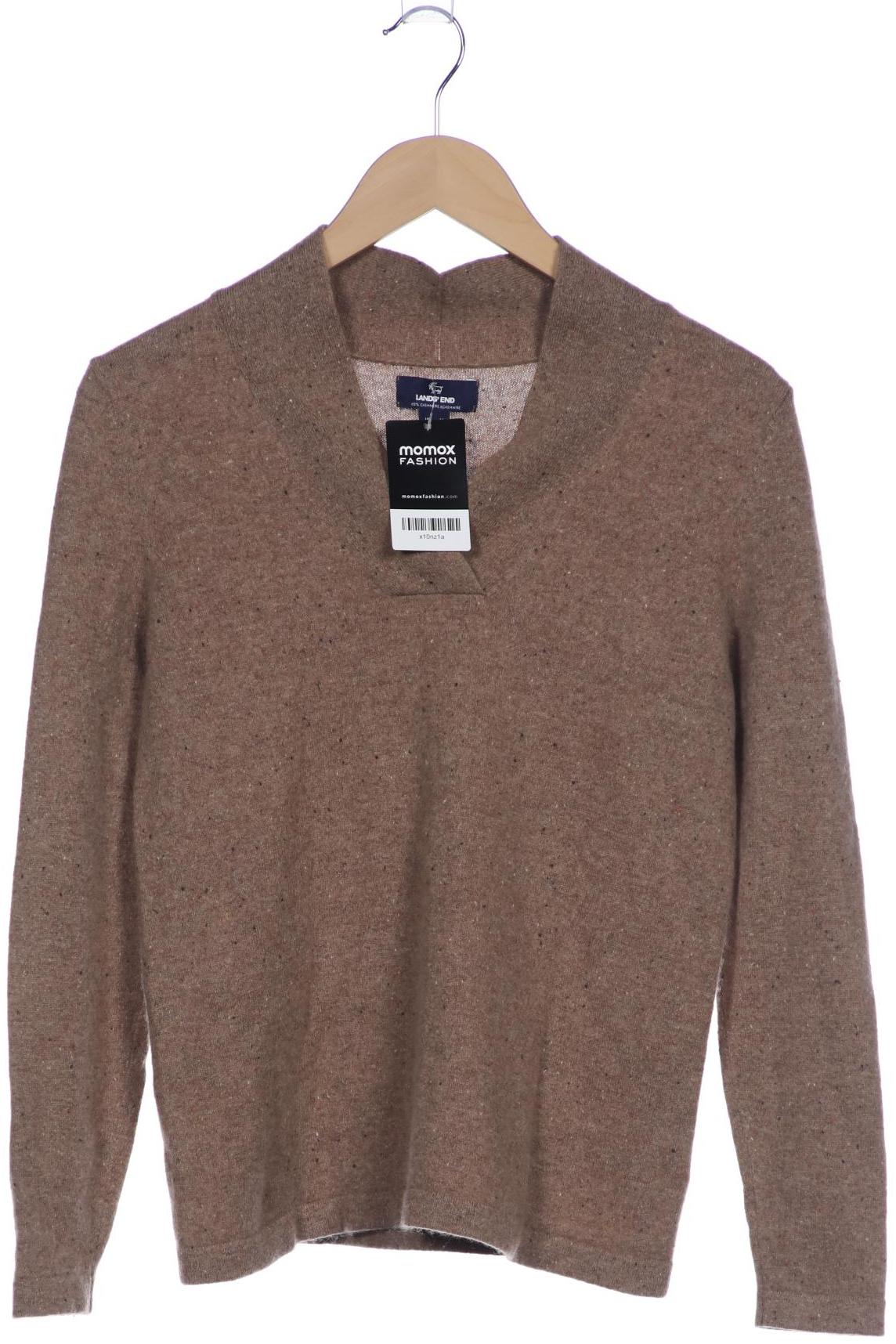 

Lands End Damen Pullover, braun, Gr. 38
