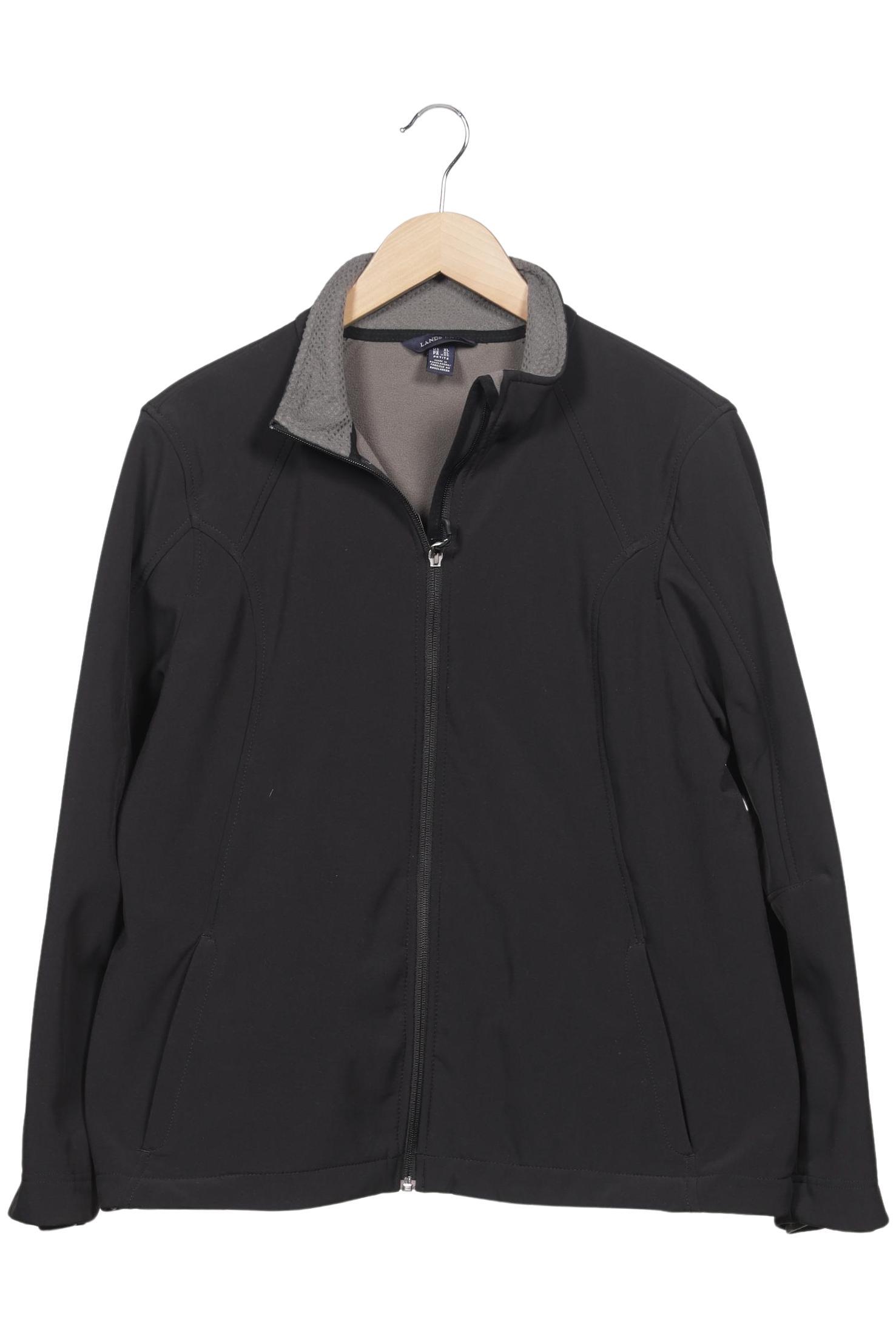 

Lands End Damen Jacke, schwarz, Gr. 44