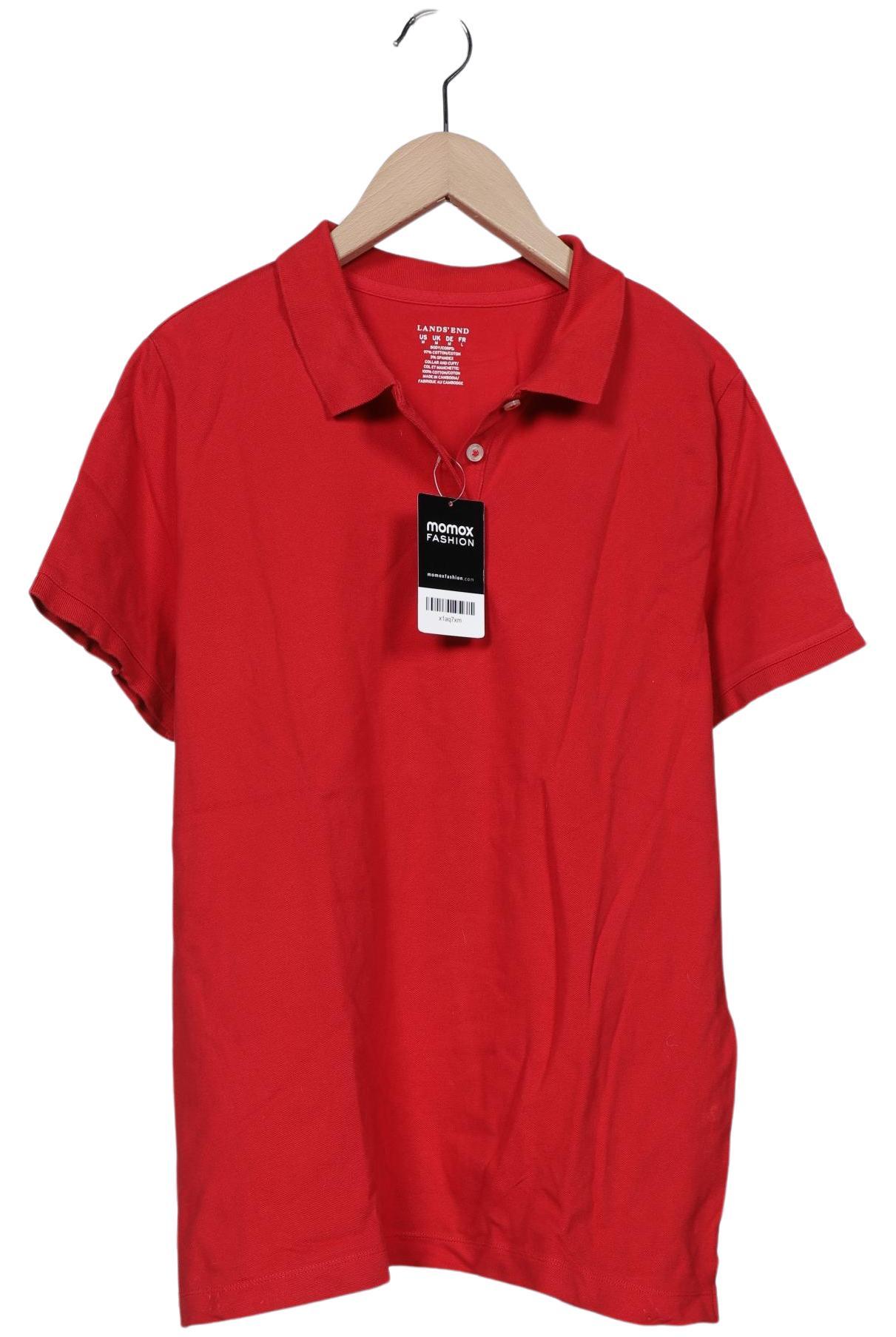 

Lands End Damen Poloshirt, rot, Gr. 38