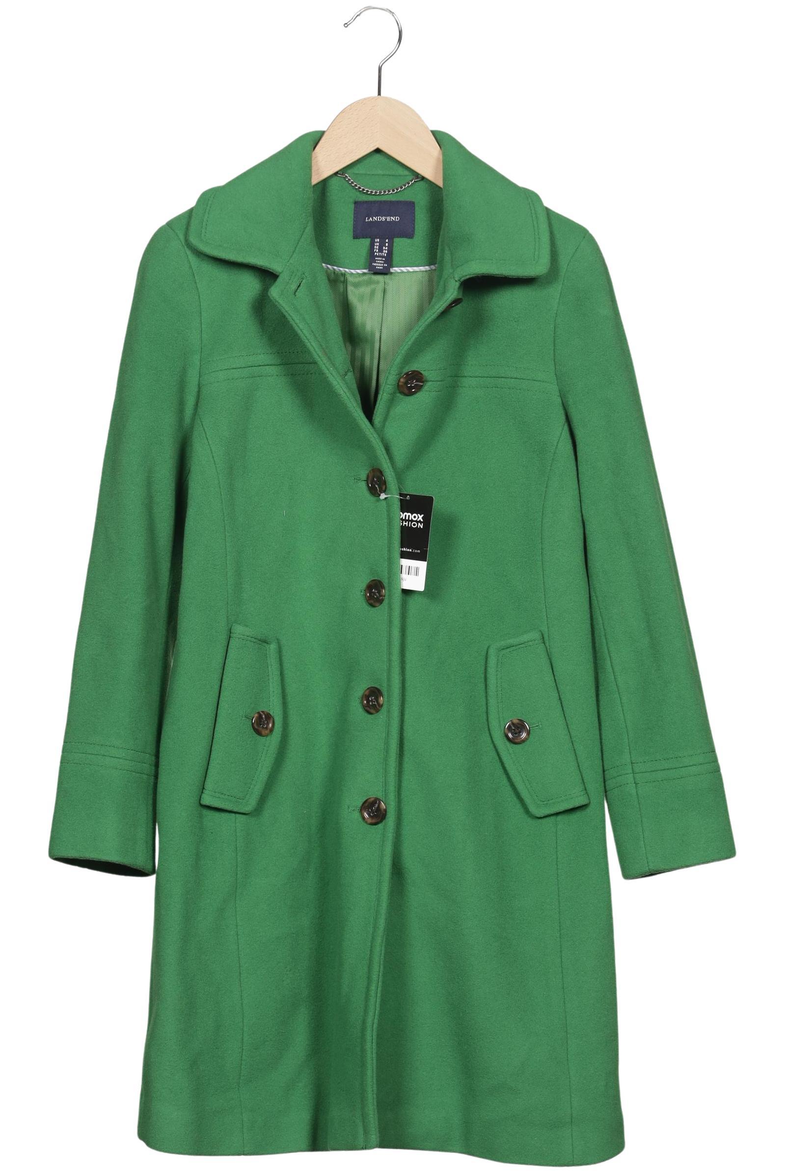 

Lands End Damen Mantel, grün, Gr. 34