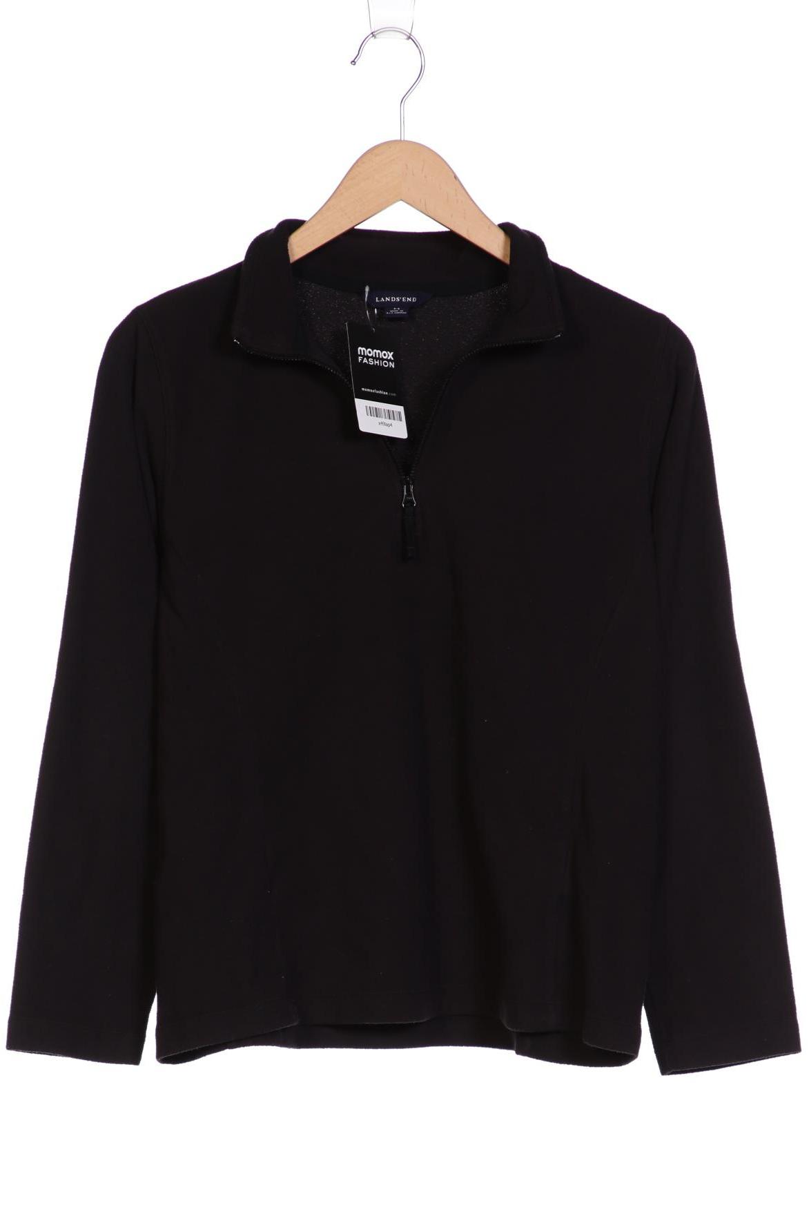 

Lands End Damen Sweatshirt, schwarz, Gr. 6