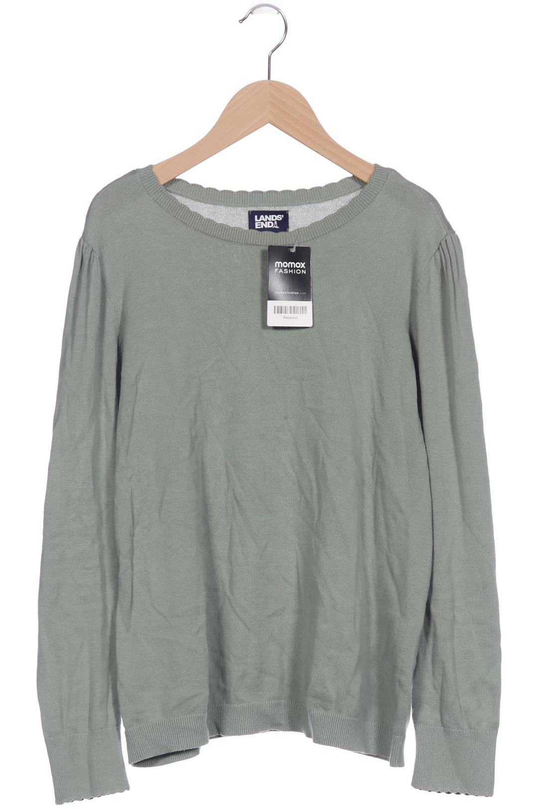 

Lands End Damen Pullover, grün, Gr. 38
