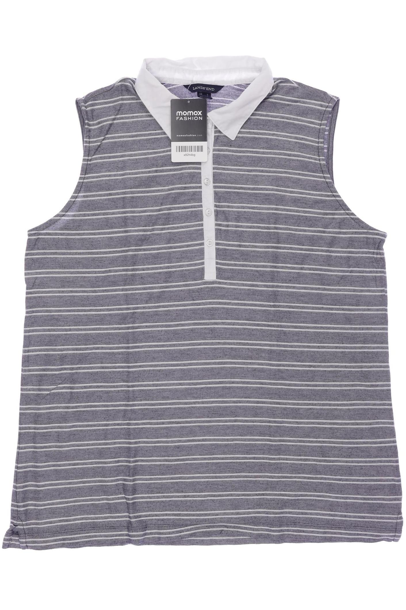 

Lands End Damen Poloshirt, grau, Gr. 42