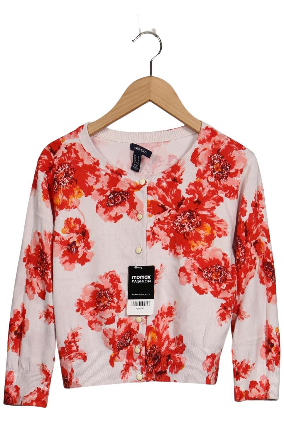 

Lands End Damen Strickjacke, rot, Gr. 38