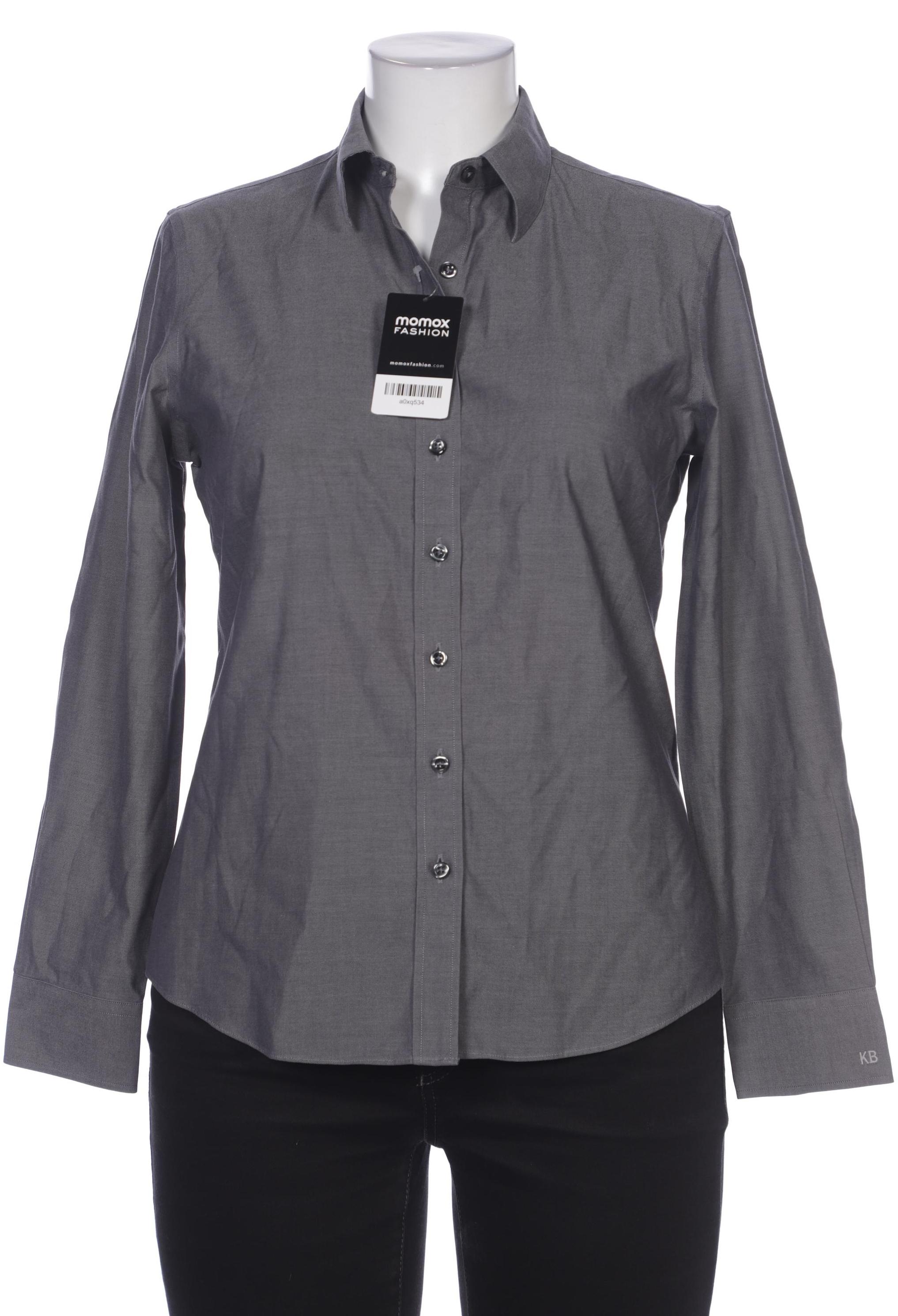 

Lands End Damen Bluse, grau, Gr. 8