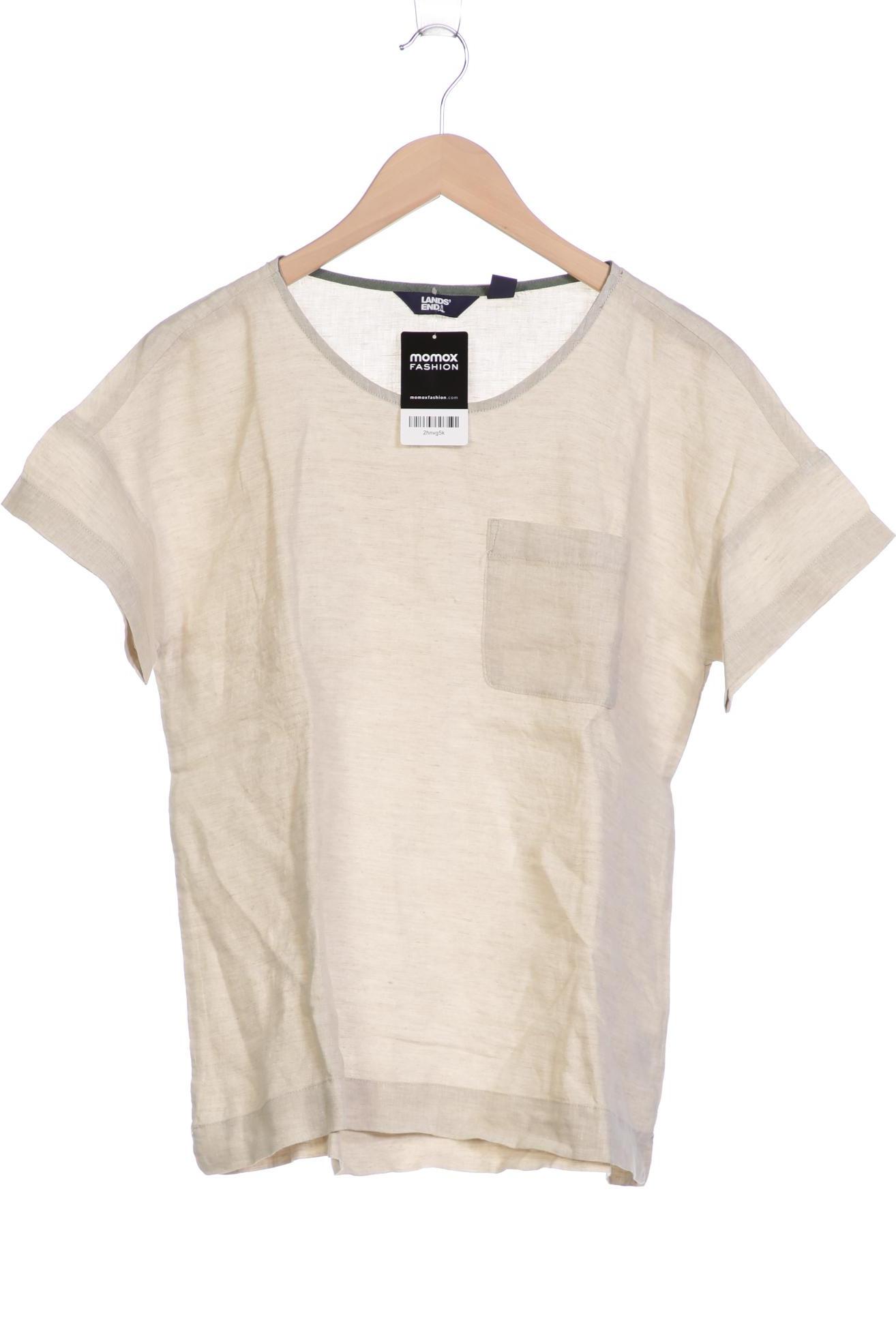 

Lands End Damen T-Shirt, beige, Gr. 36