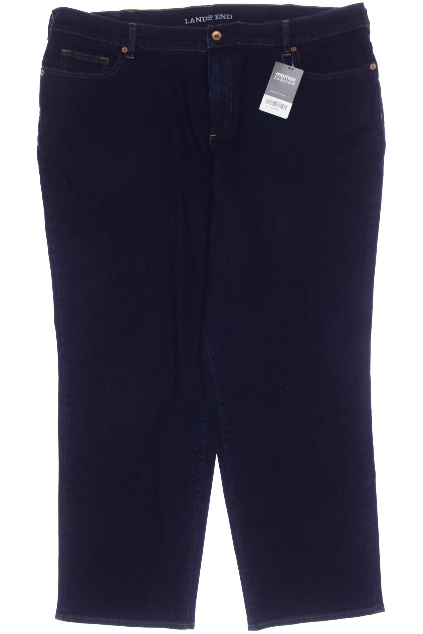 

Lands End Damen Jeans, marineblau, Gr. 52
