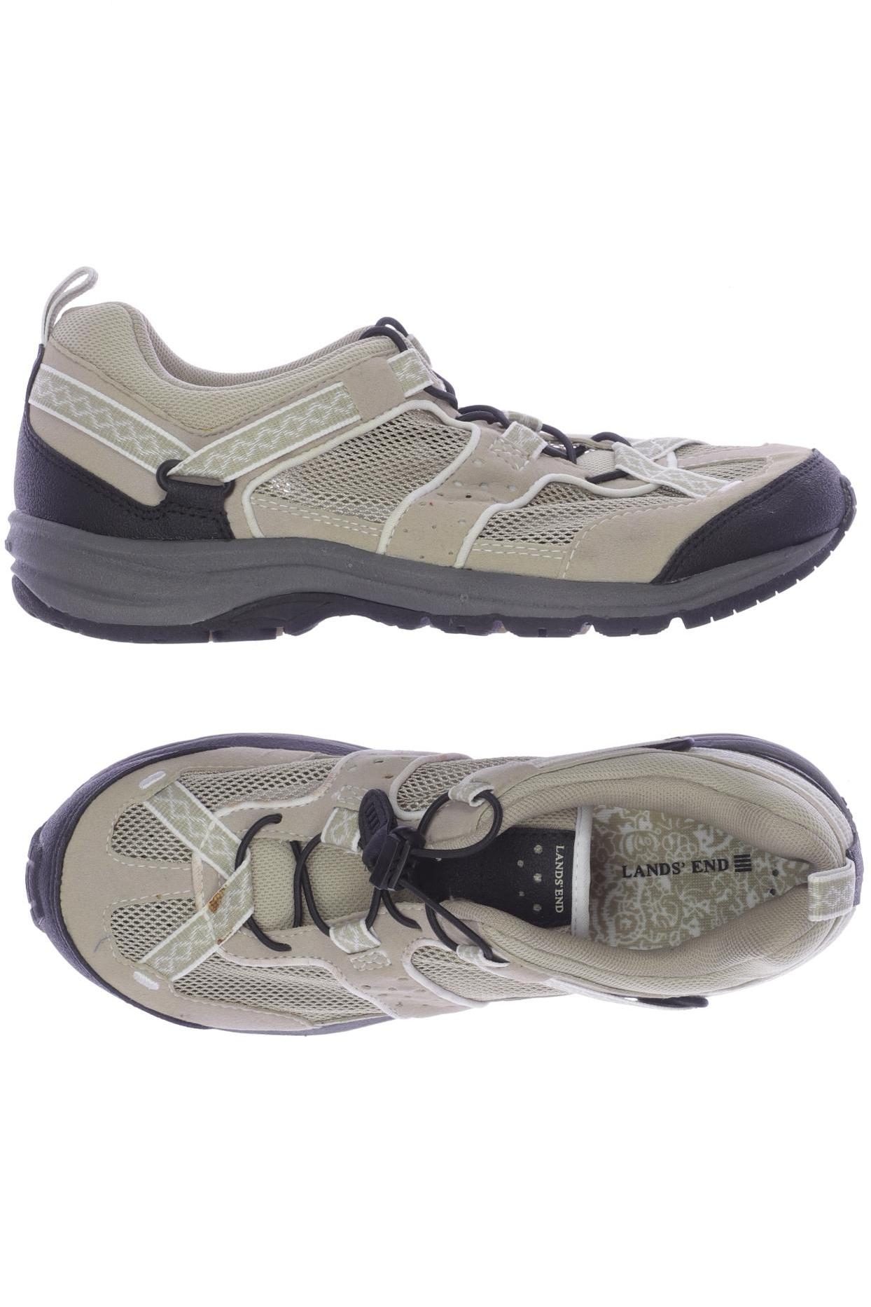 

Lands End Damen Sneakers, beige, Gr. 6.5