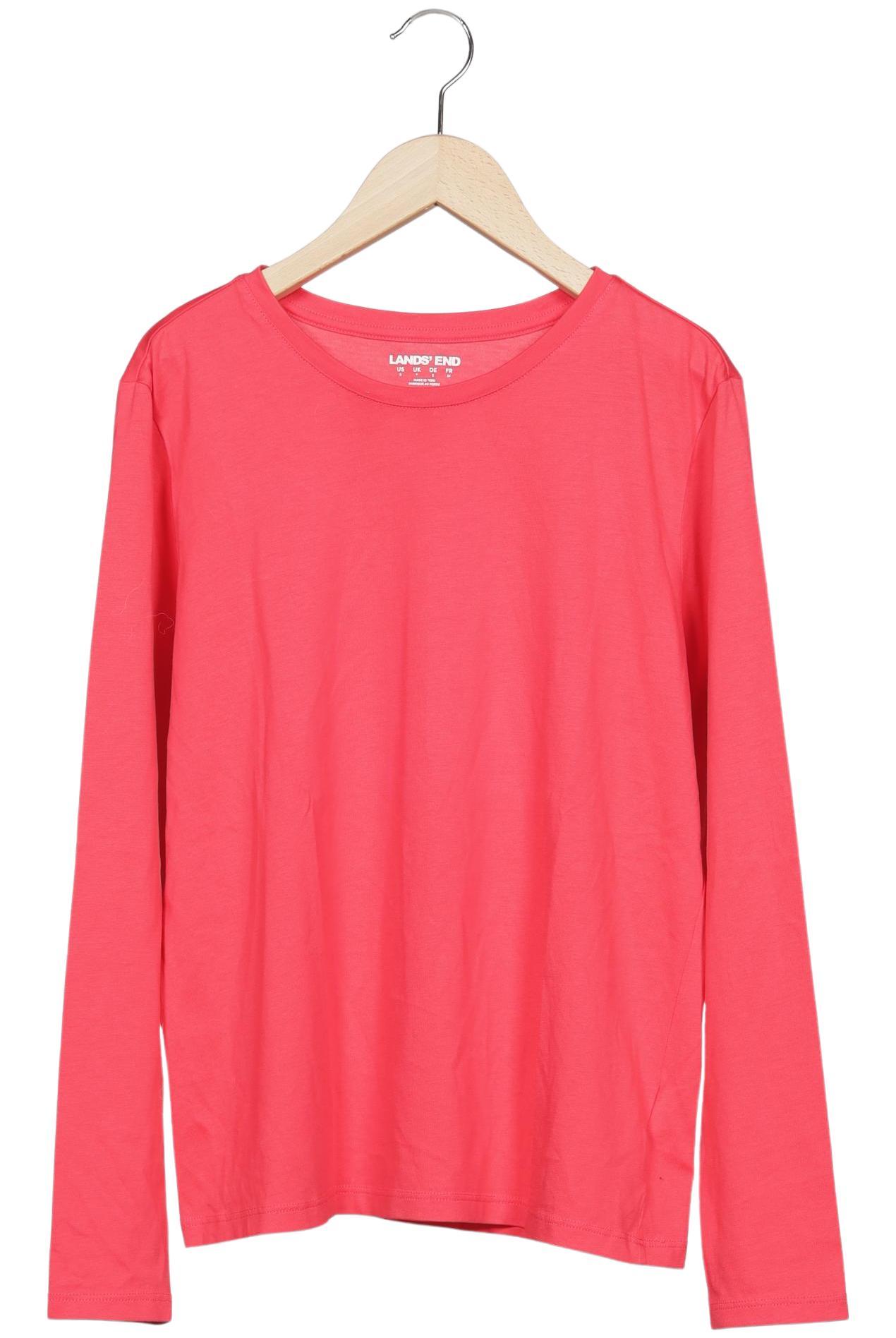 

Lands End Damen Langarmshirt, pink, Gr. 36
