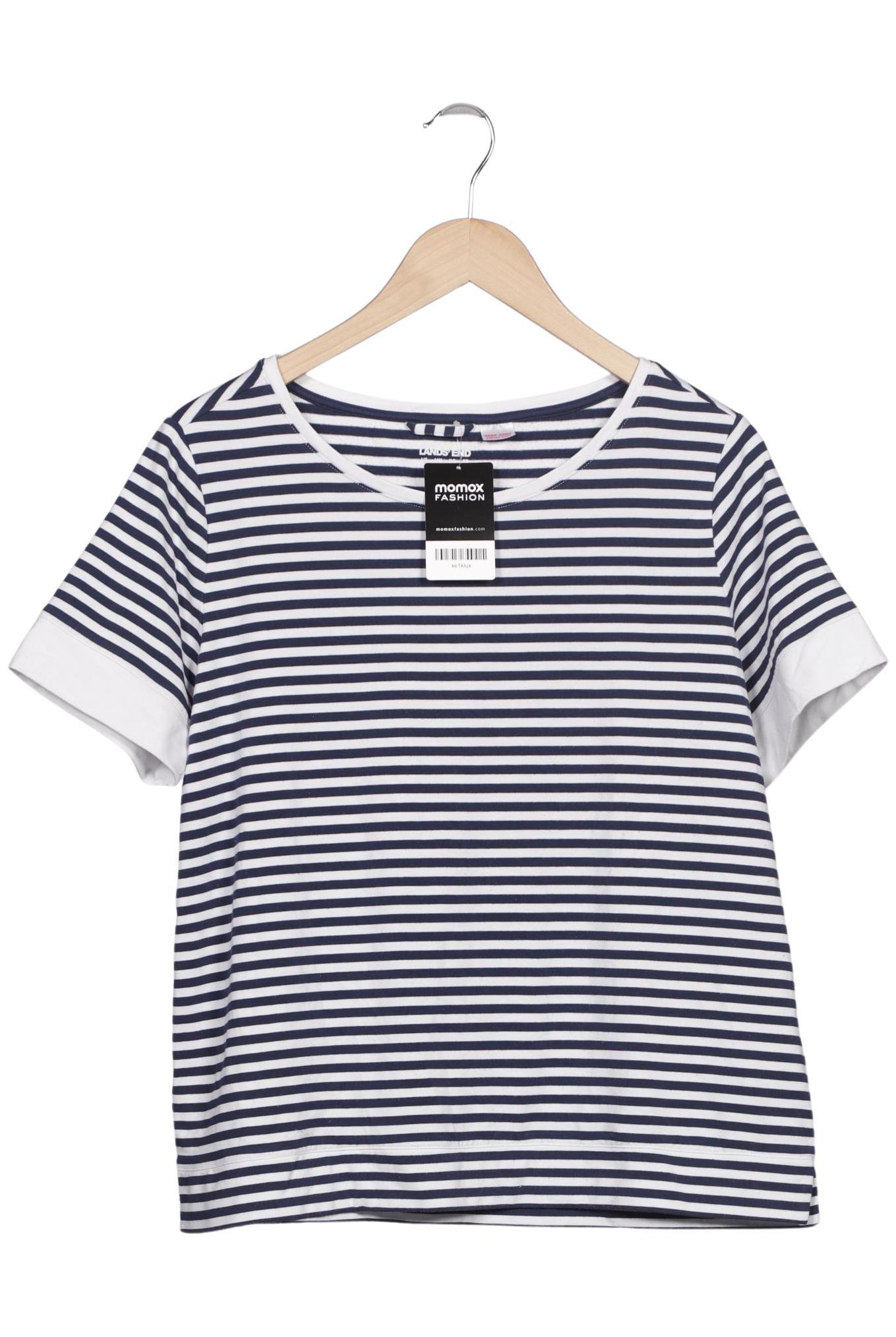 

Lands End Damen T-Shirt, marineblau, Gr. 38
