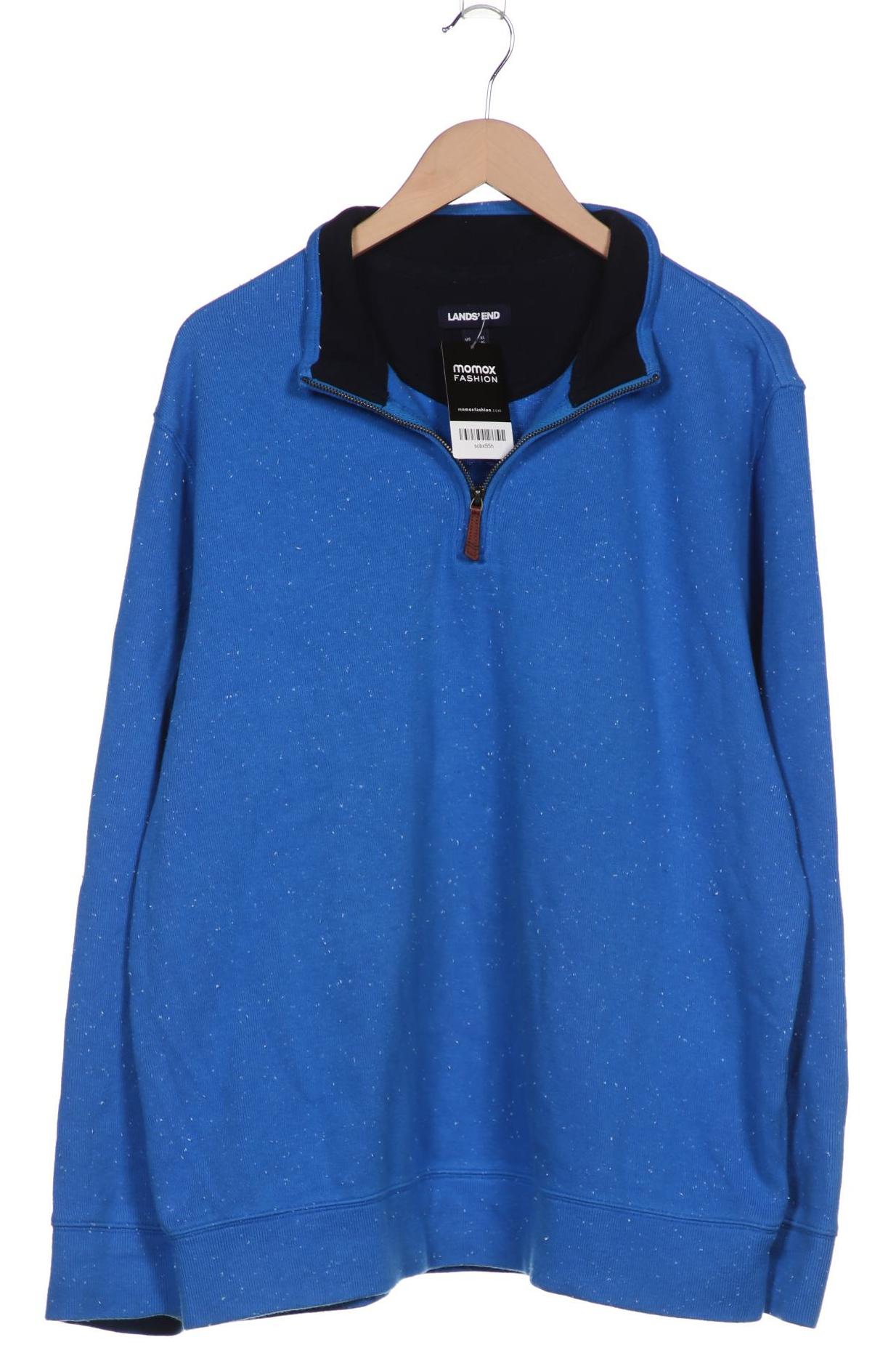 

Lands End Damen Pullover, blau, Gr. 44