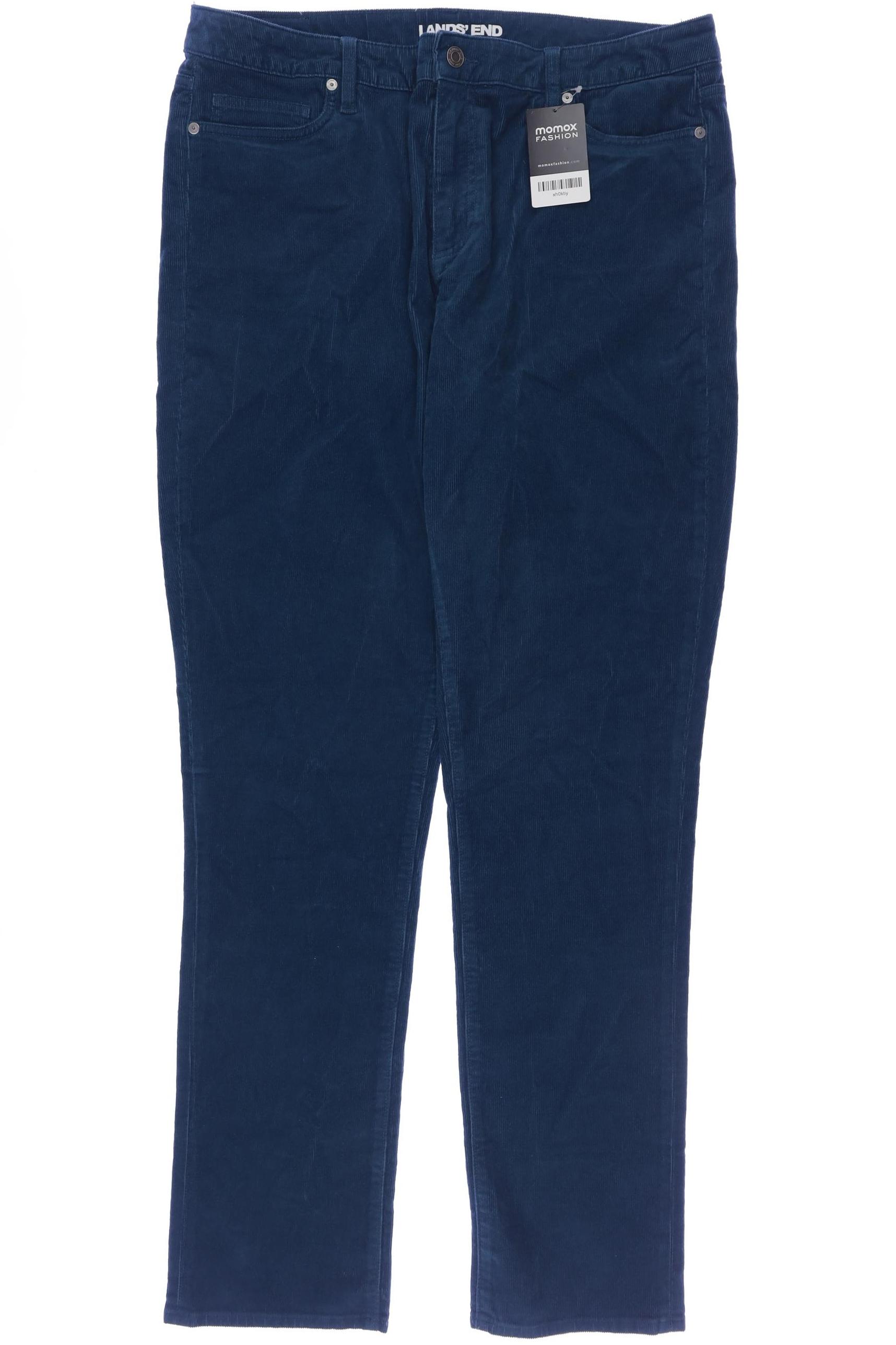 

Lands End Damen Stoffhose, türkis, Gr. 46
