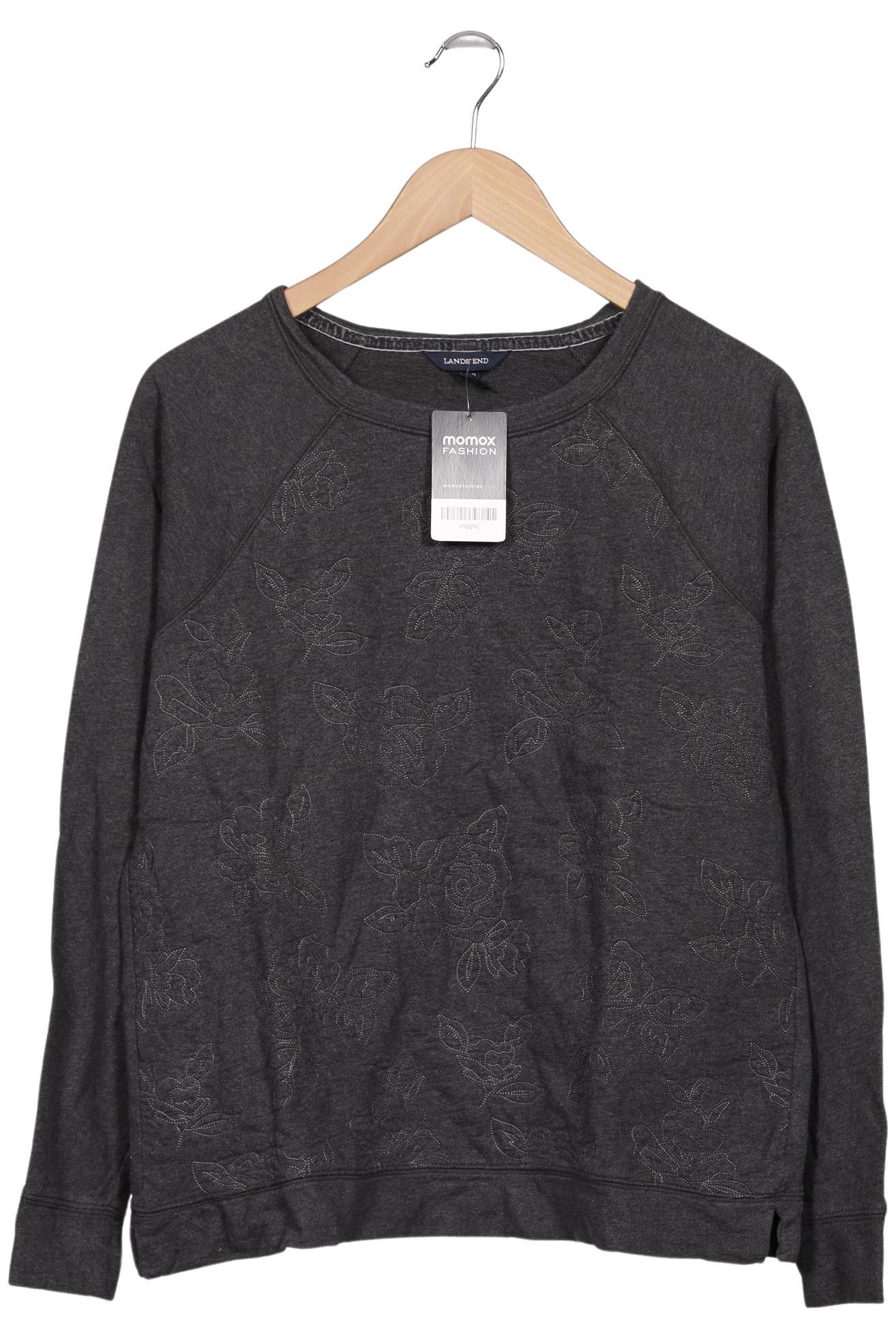 

Lands End Damen Sweatshirt, grau, Gr. 38