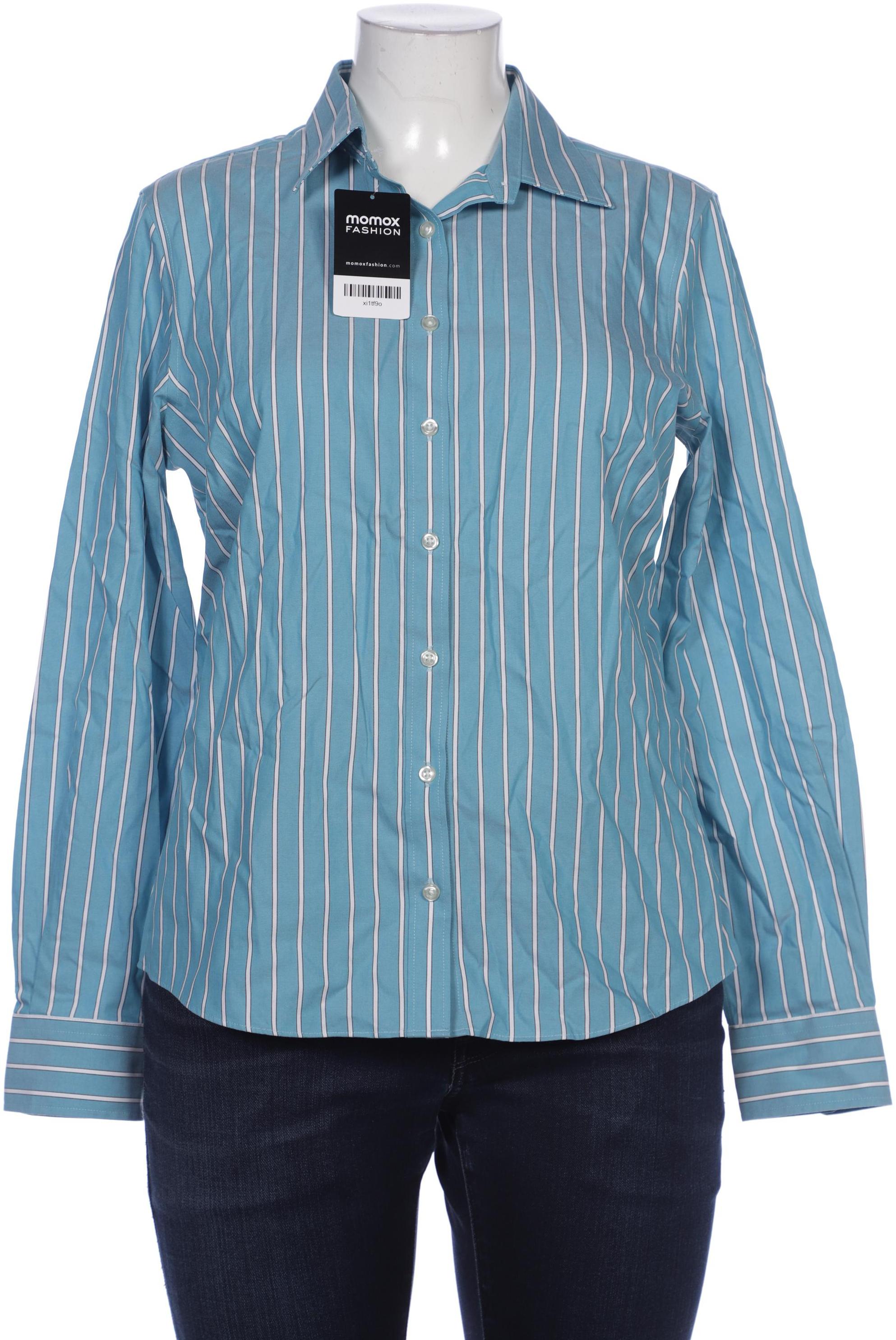 

Lands End Damen Bluse, blau, Gr. 42