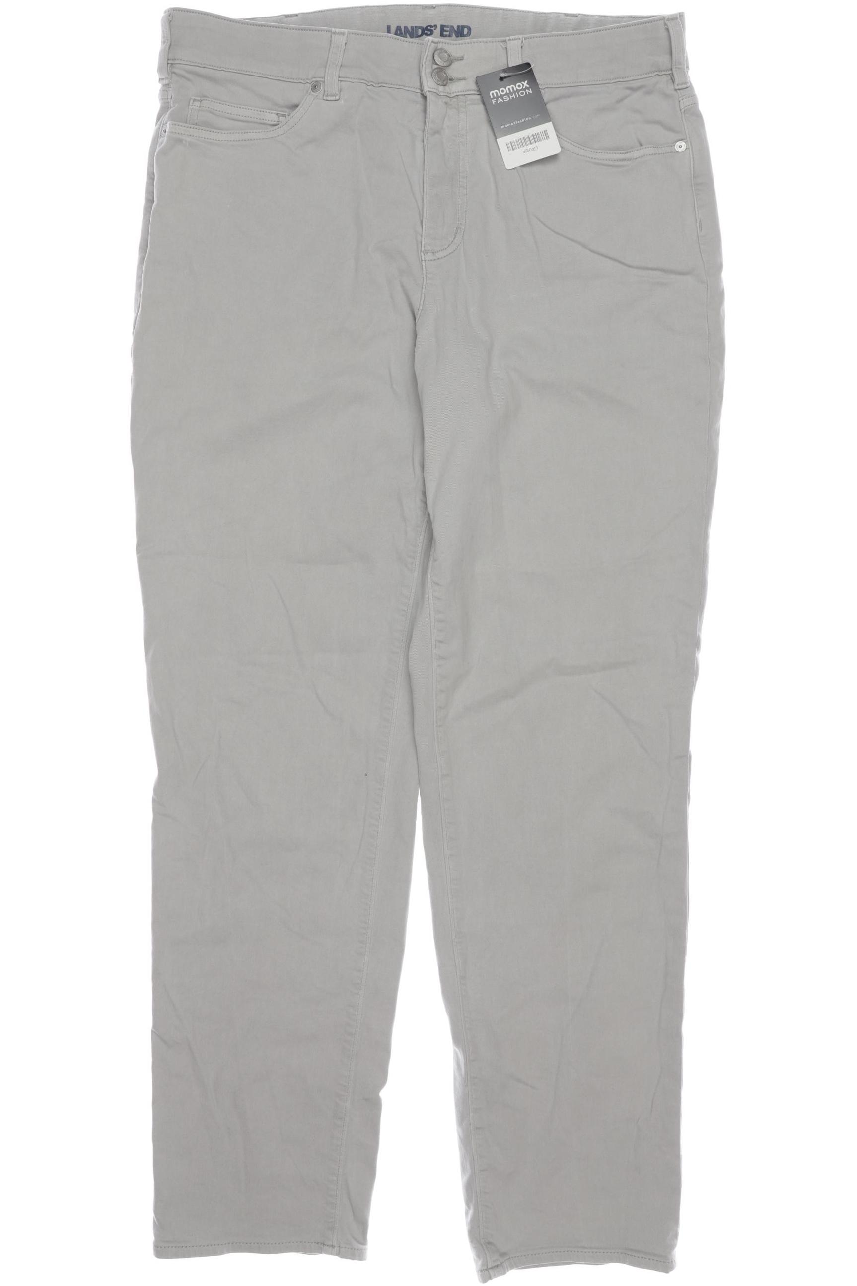 

Lands End Damen Jeans, grau, Gr. 48