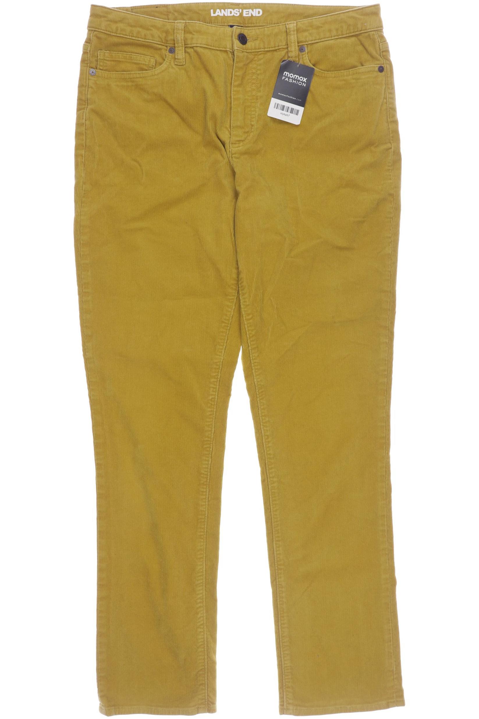 

Lands End Damen Stoffhose, gelb, Gr. 40