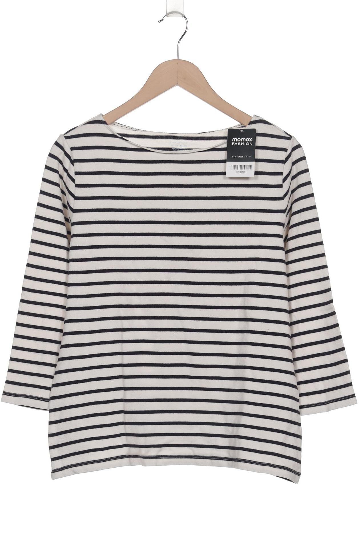 

Lands End Damen Langarmshirt, weiß, Gr. 38