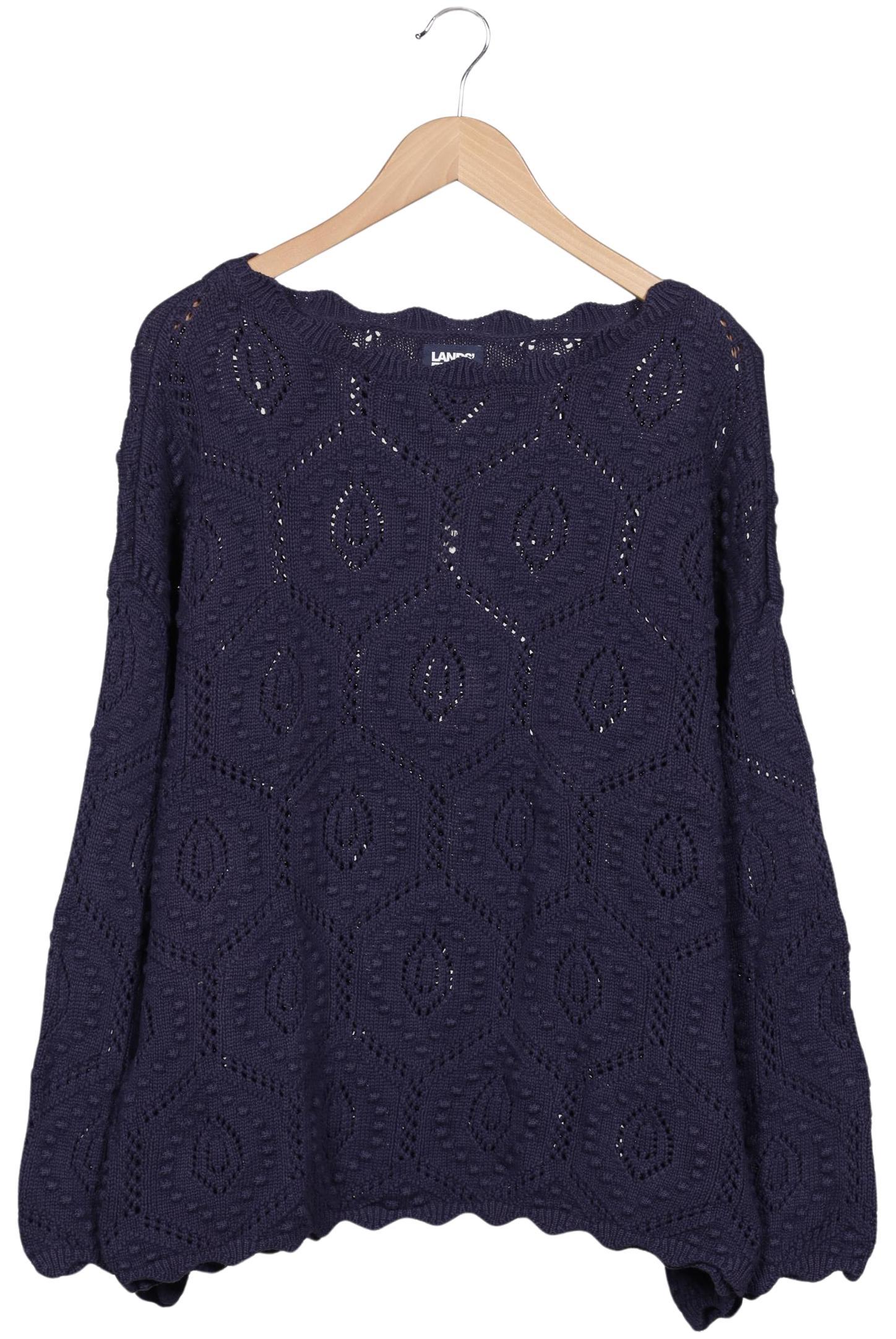 

Lands End Damen Pullover, marineblau, Gr. 44