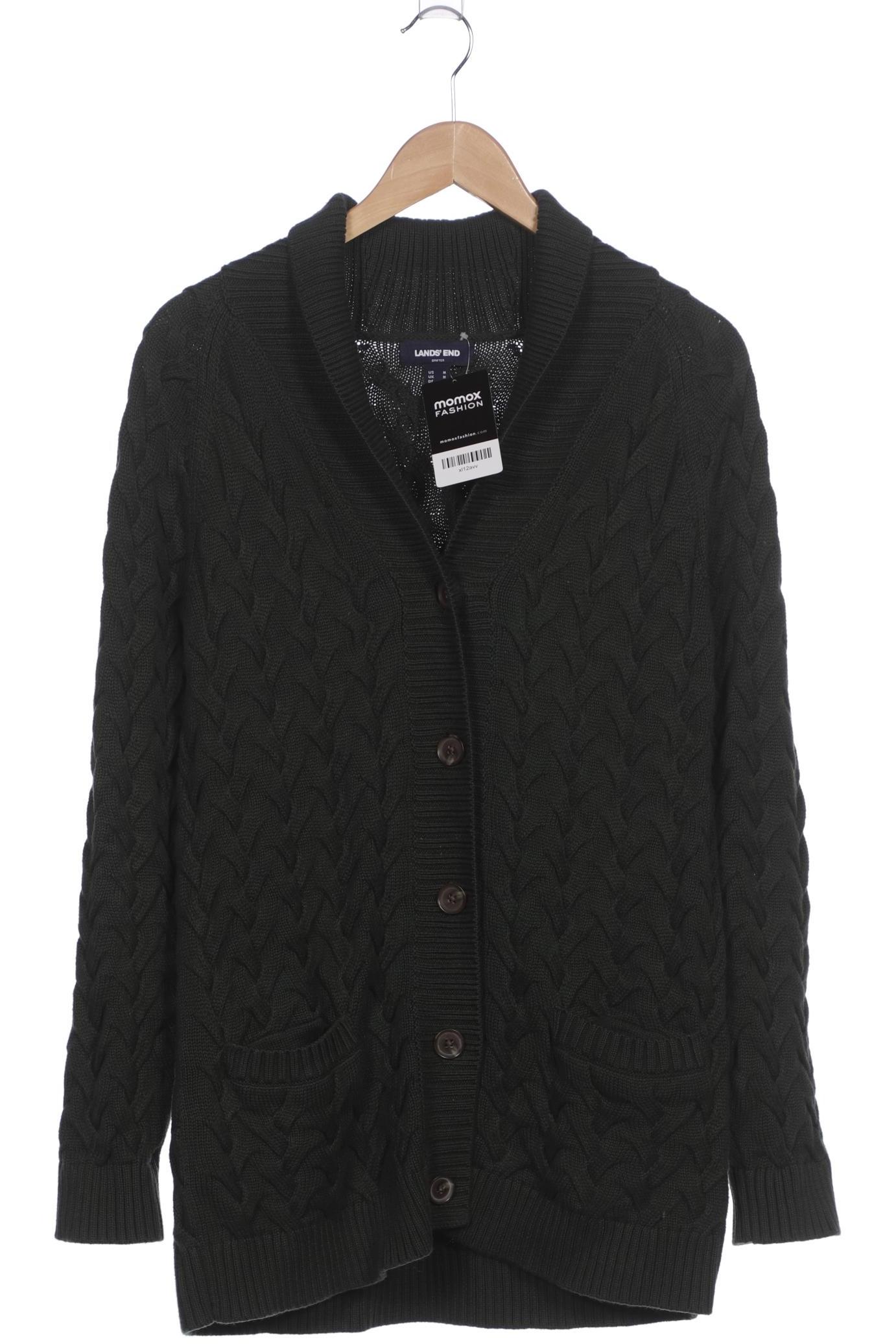 

Lands End Damen Strickjacke, grün, Gr. 38