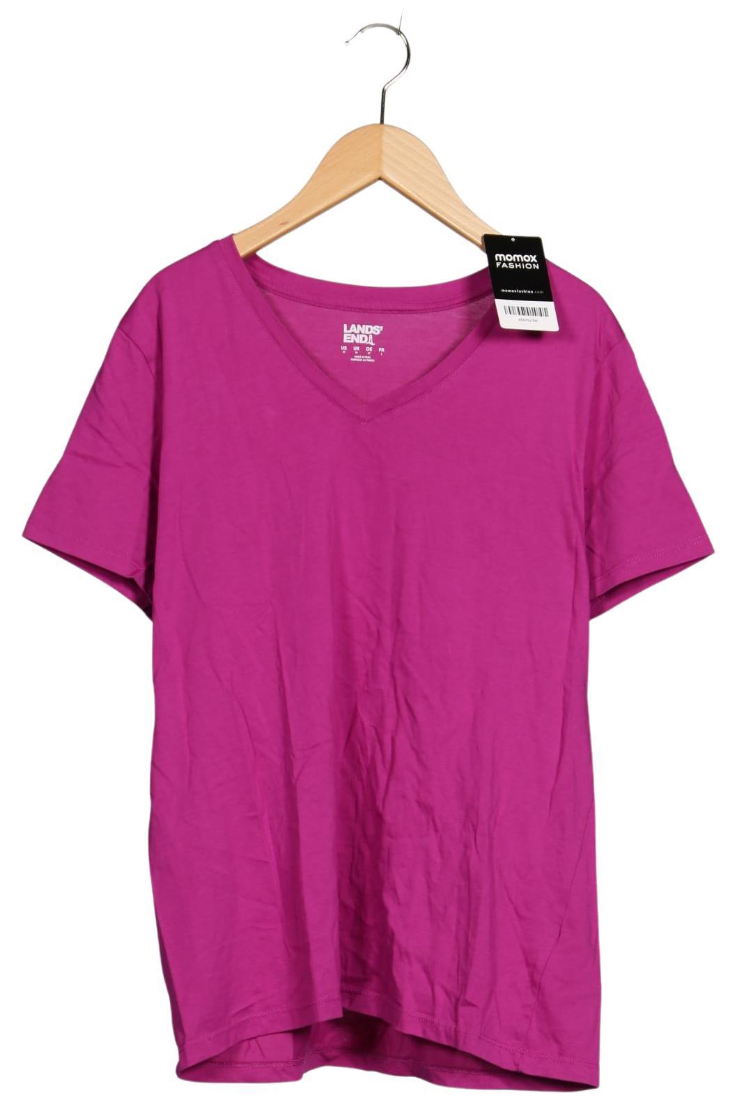 

Lands End Damen T-Shirt, flieder, Gr. 38
