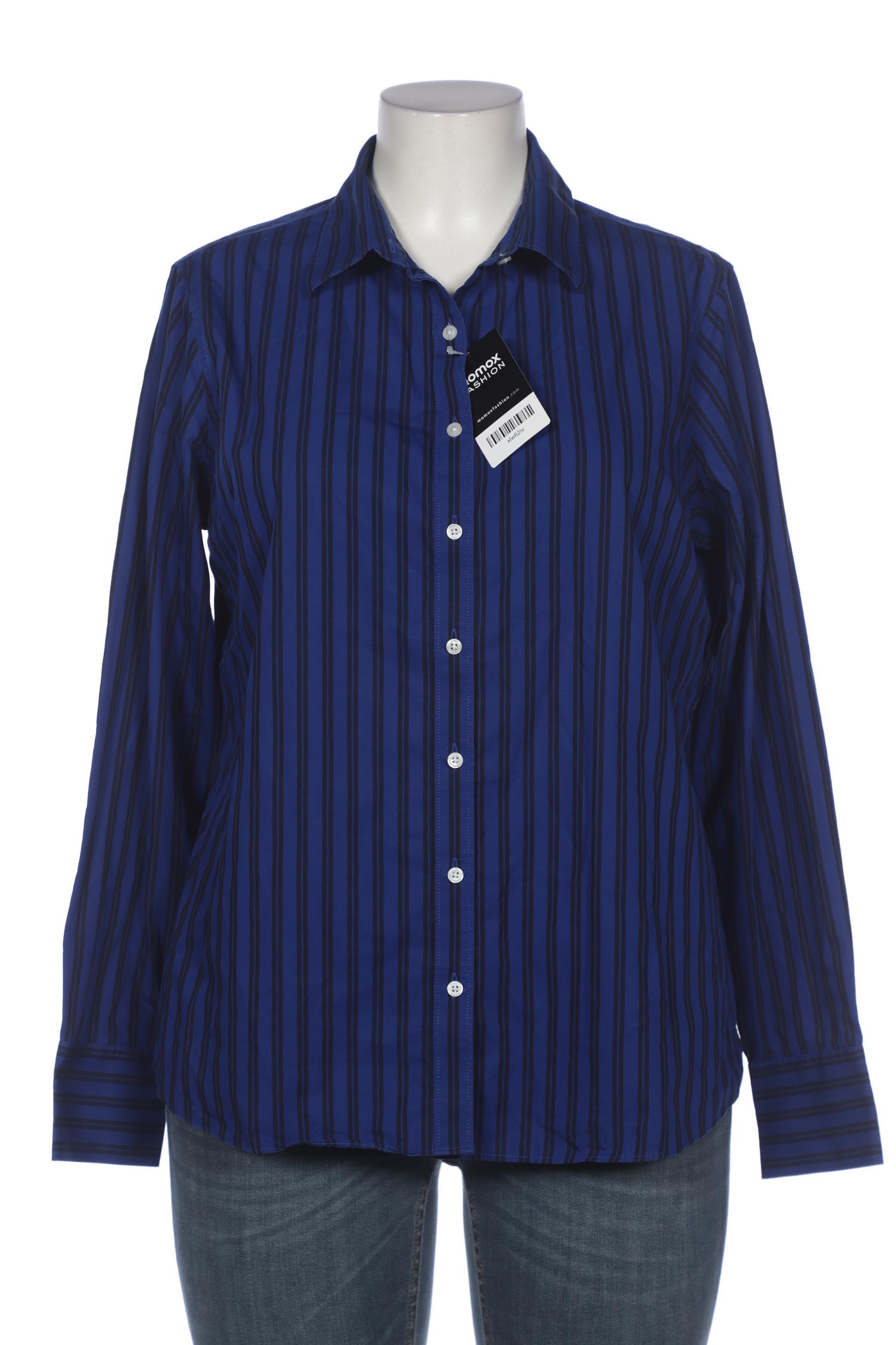 

Lands End Damen Bluse, blau, Gr. 44