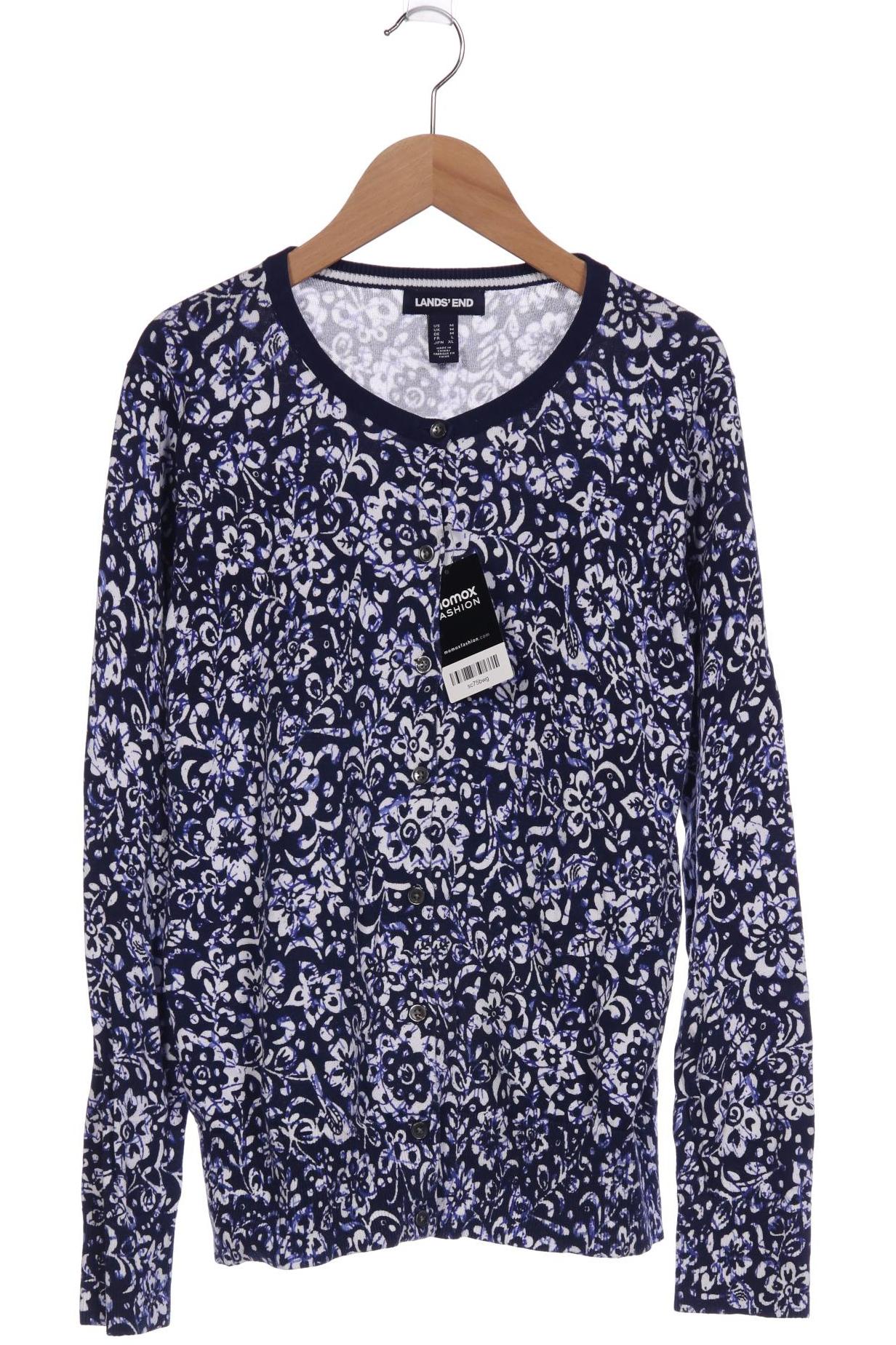 

Lands End Damen Strickjacke, marineblau, Gr. 38