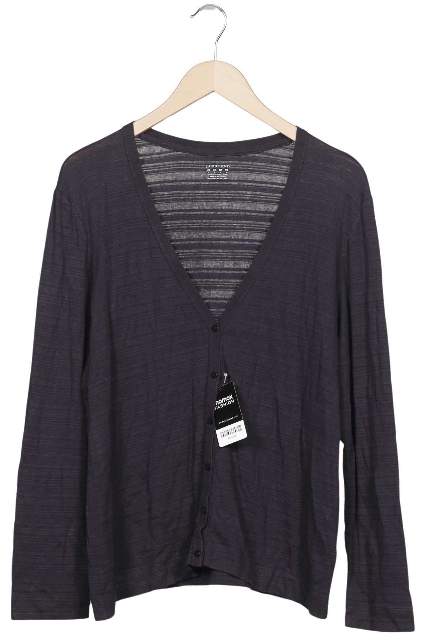 

Lands End Damen Strickjacke, flieder, Gr. 42