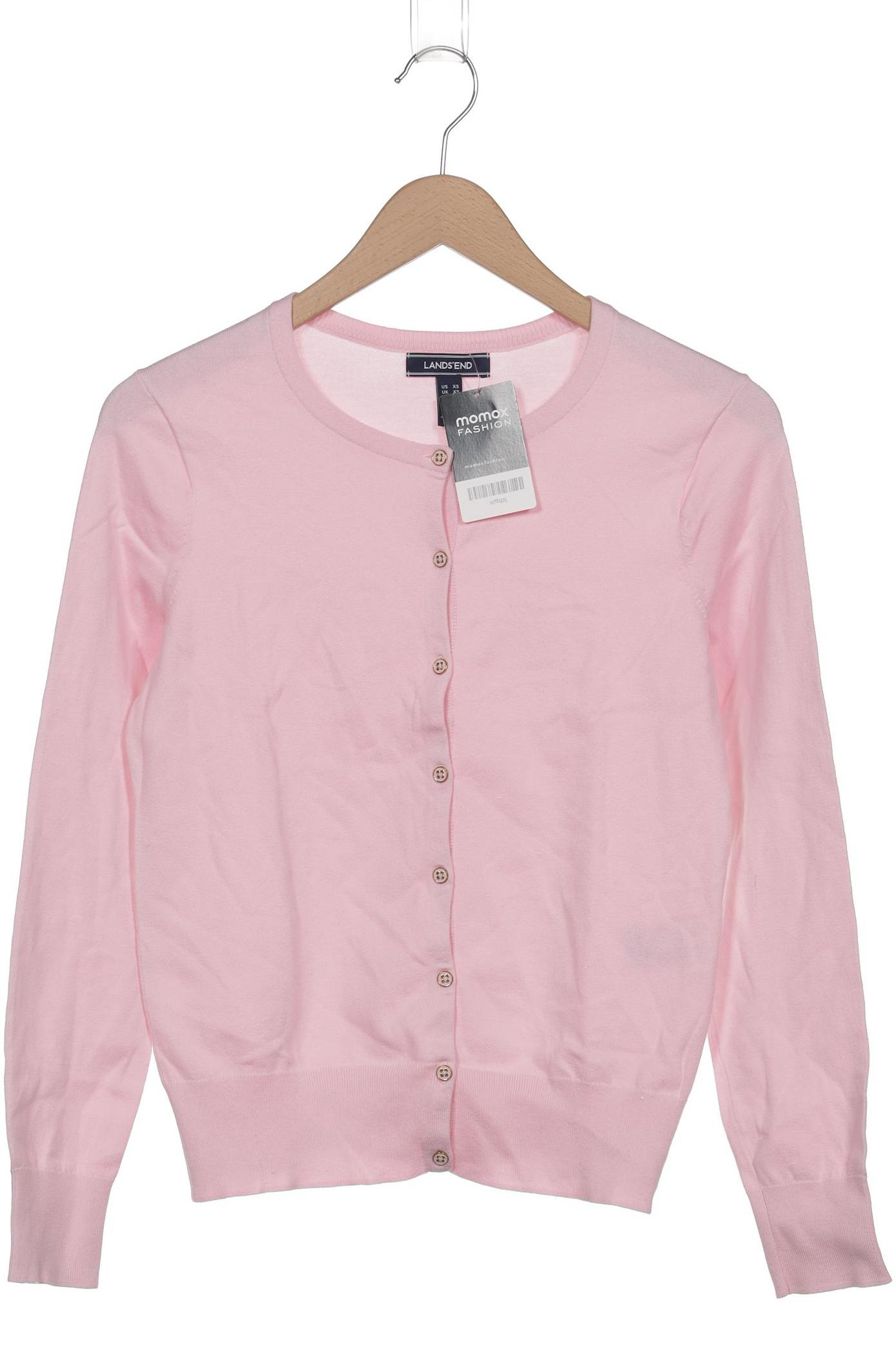 

Lands End Damen Strickjacke, pink, Gr. 34