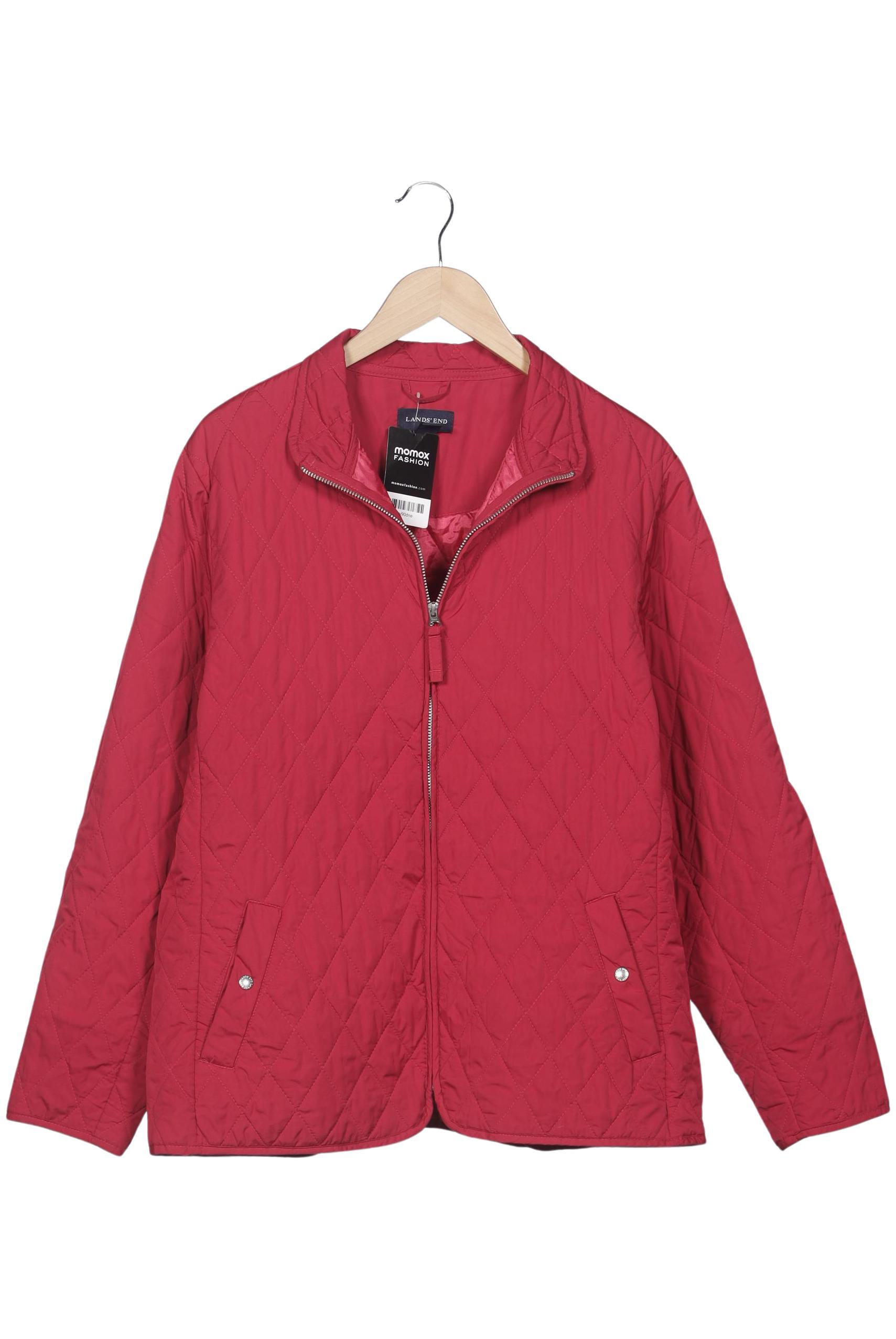 

Lands End Damen Jacke, rot, Gr. 44