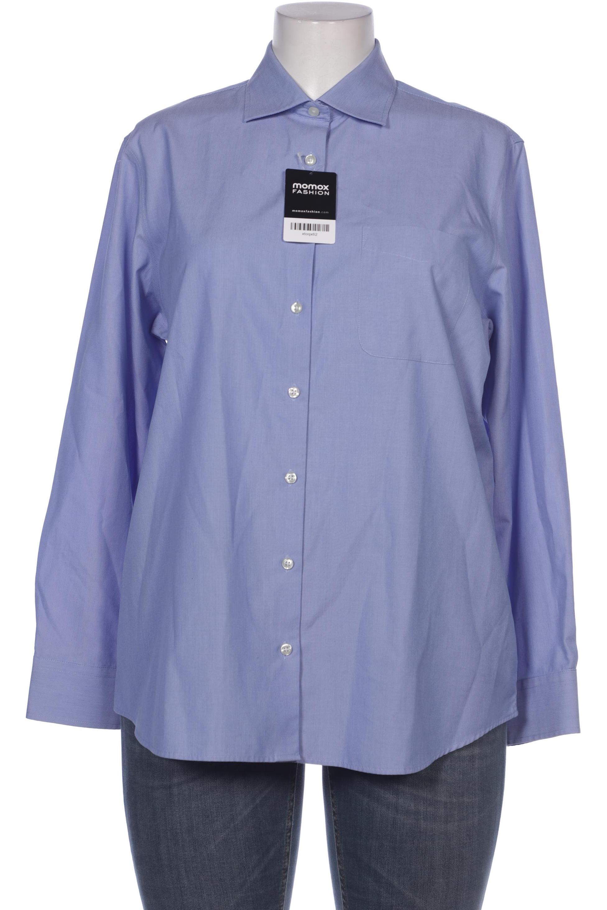 

Lands End Damen Bluse, blau, Gr. 14