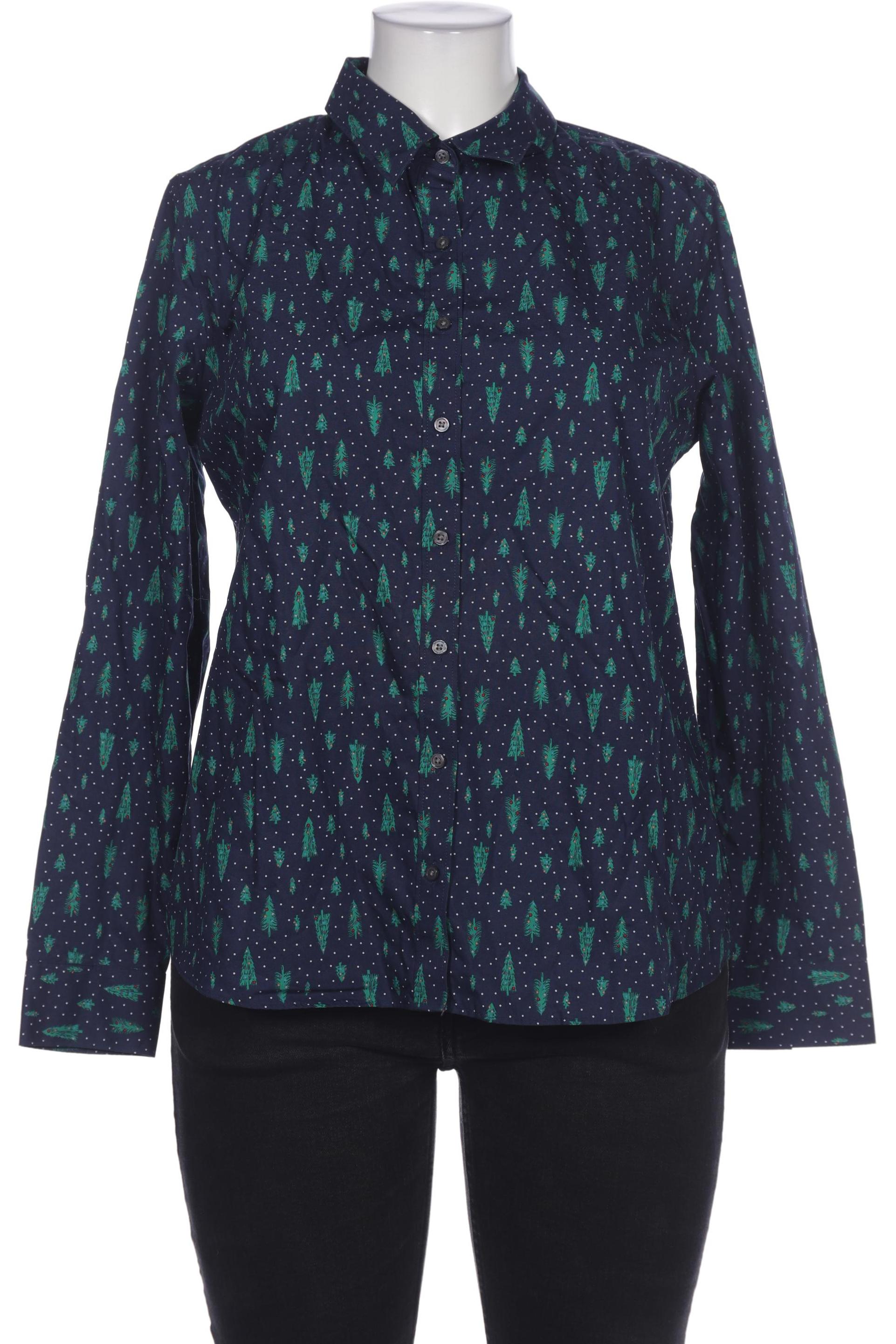 

Lands End Damen Bluse, marineblau, Gr. 42