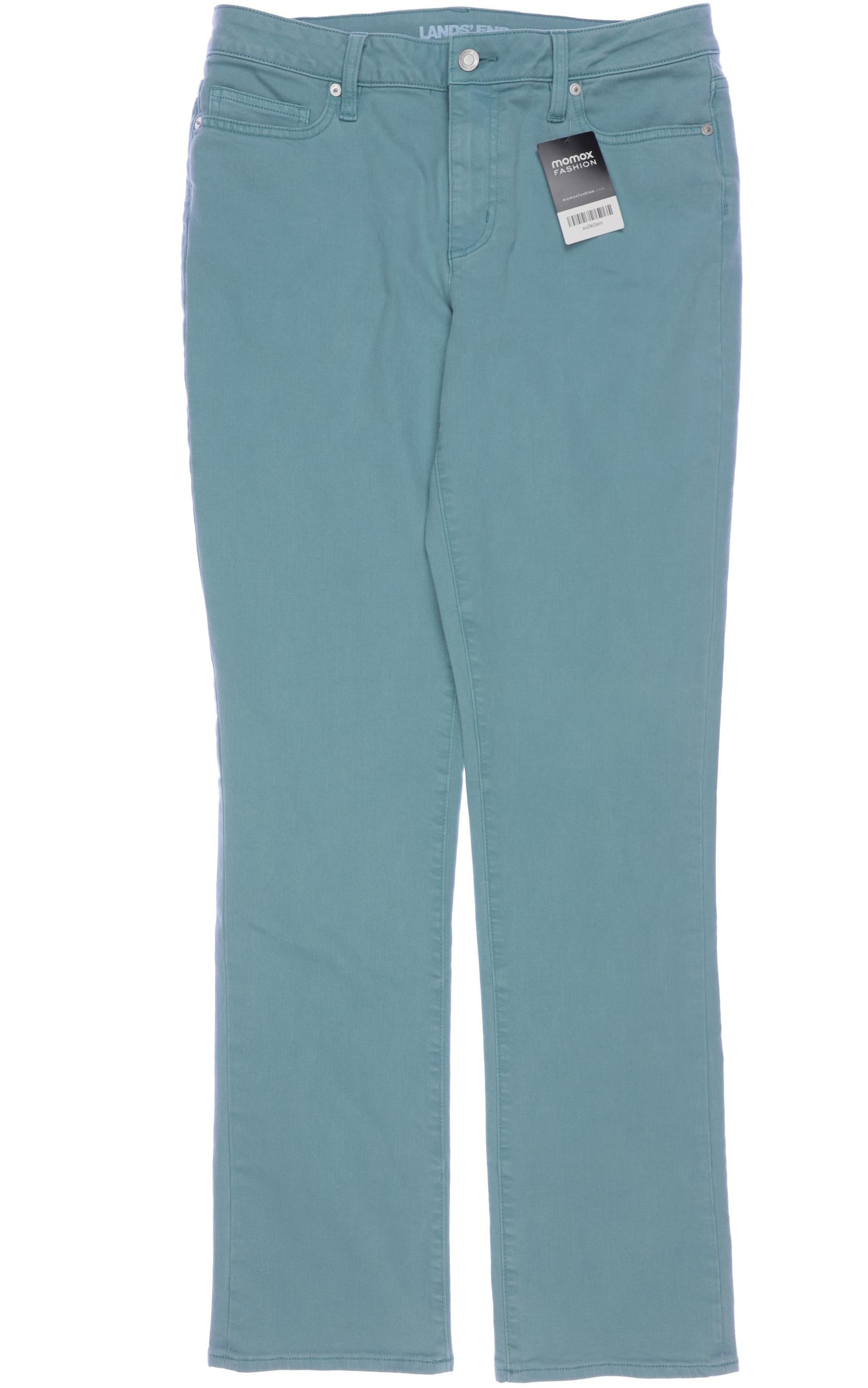 

Lands End Damen Jeans, türkis, Gr. 42