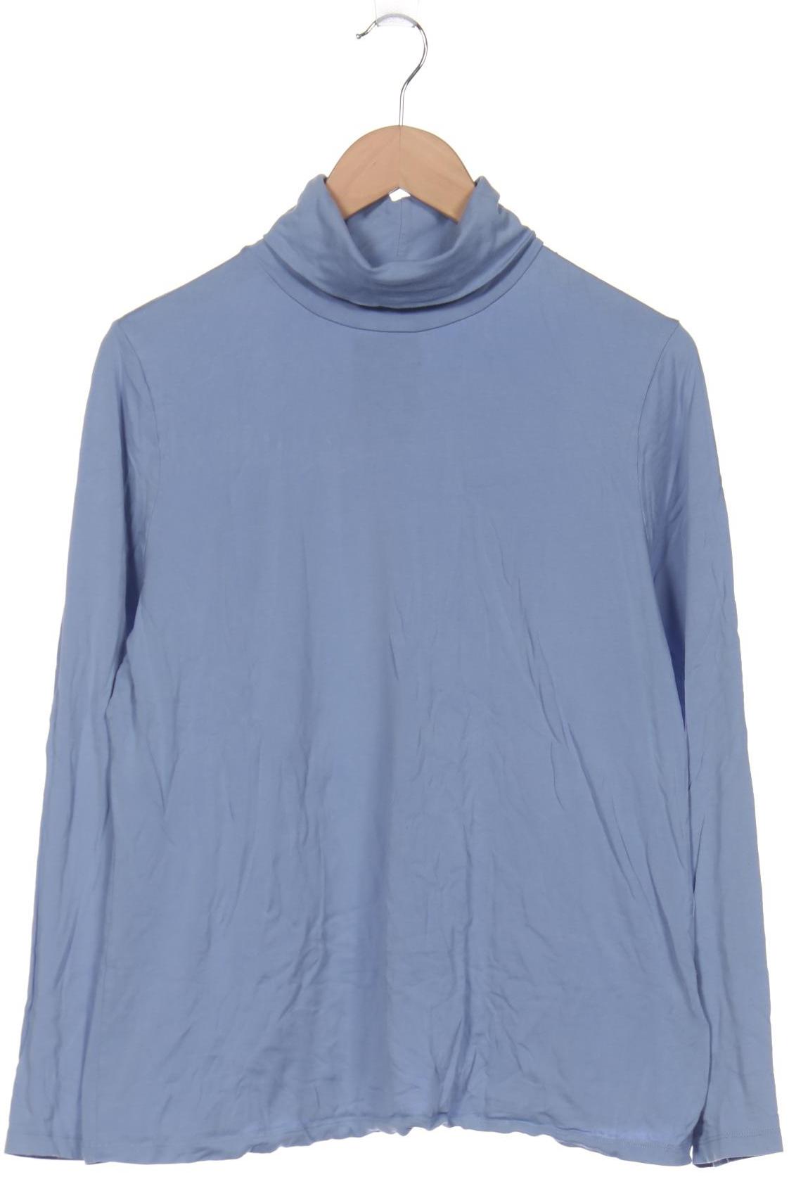 

Lands End Damen Langarmshirt, blau, Gr. 44