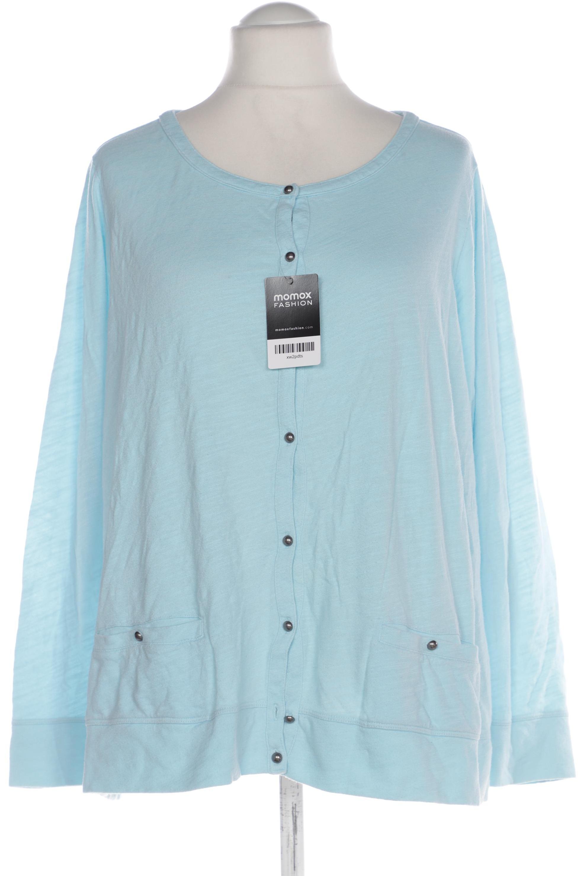 

Lands End Damen Strickjacke, hellblau, Gr. 56