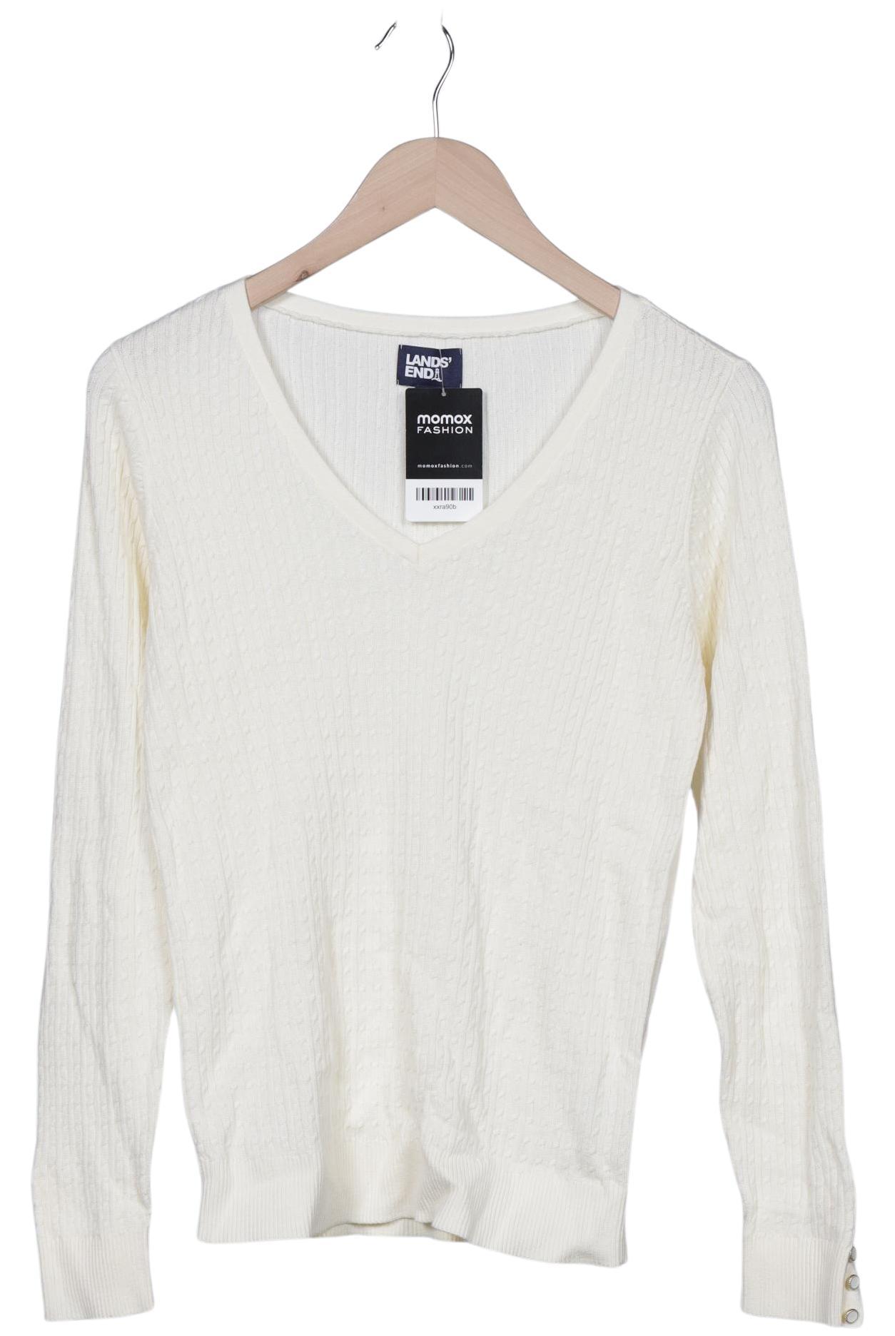

Lands End Damen Pullover, cremeweiß, Gr. 38
