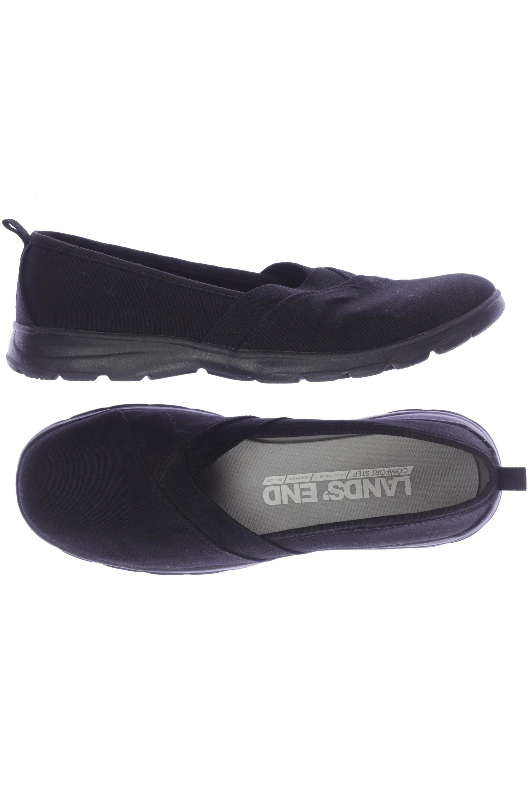 

Lands End Damen Sneakers, schwarz