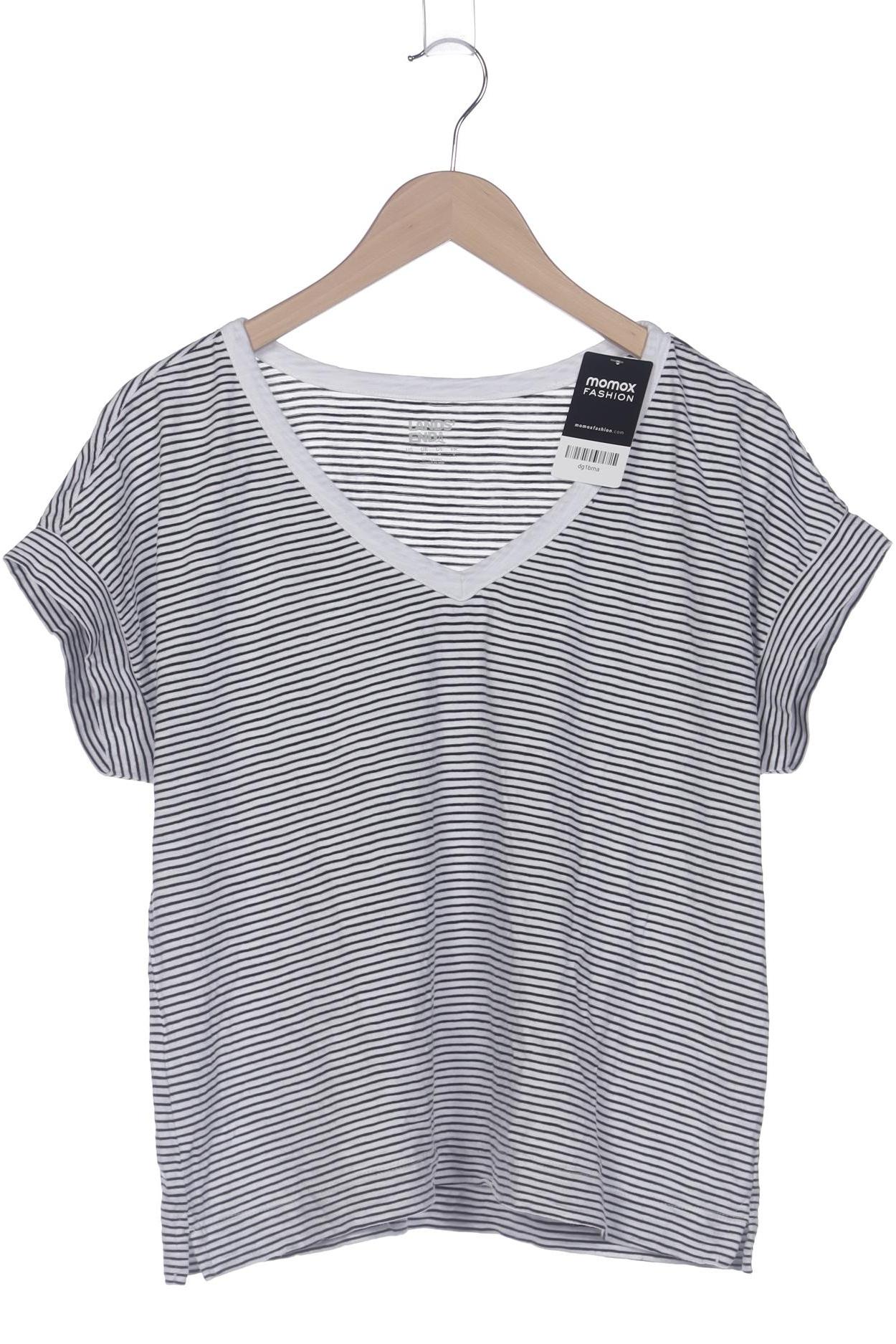 

Lands End Damen T-Shirt, weiß, Gr. 38
