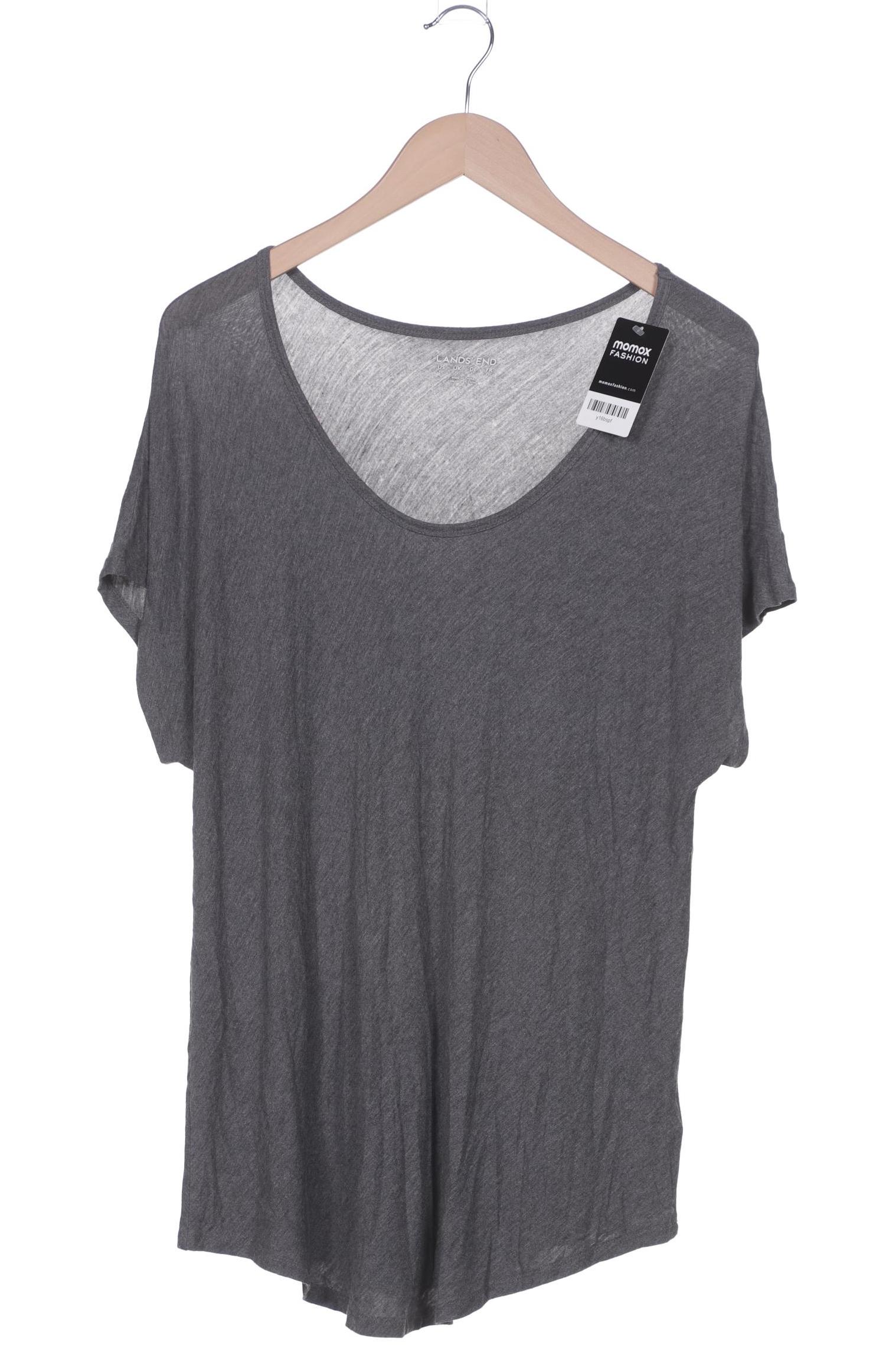 

Lands End Damen T-Shirt, grau