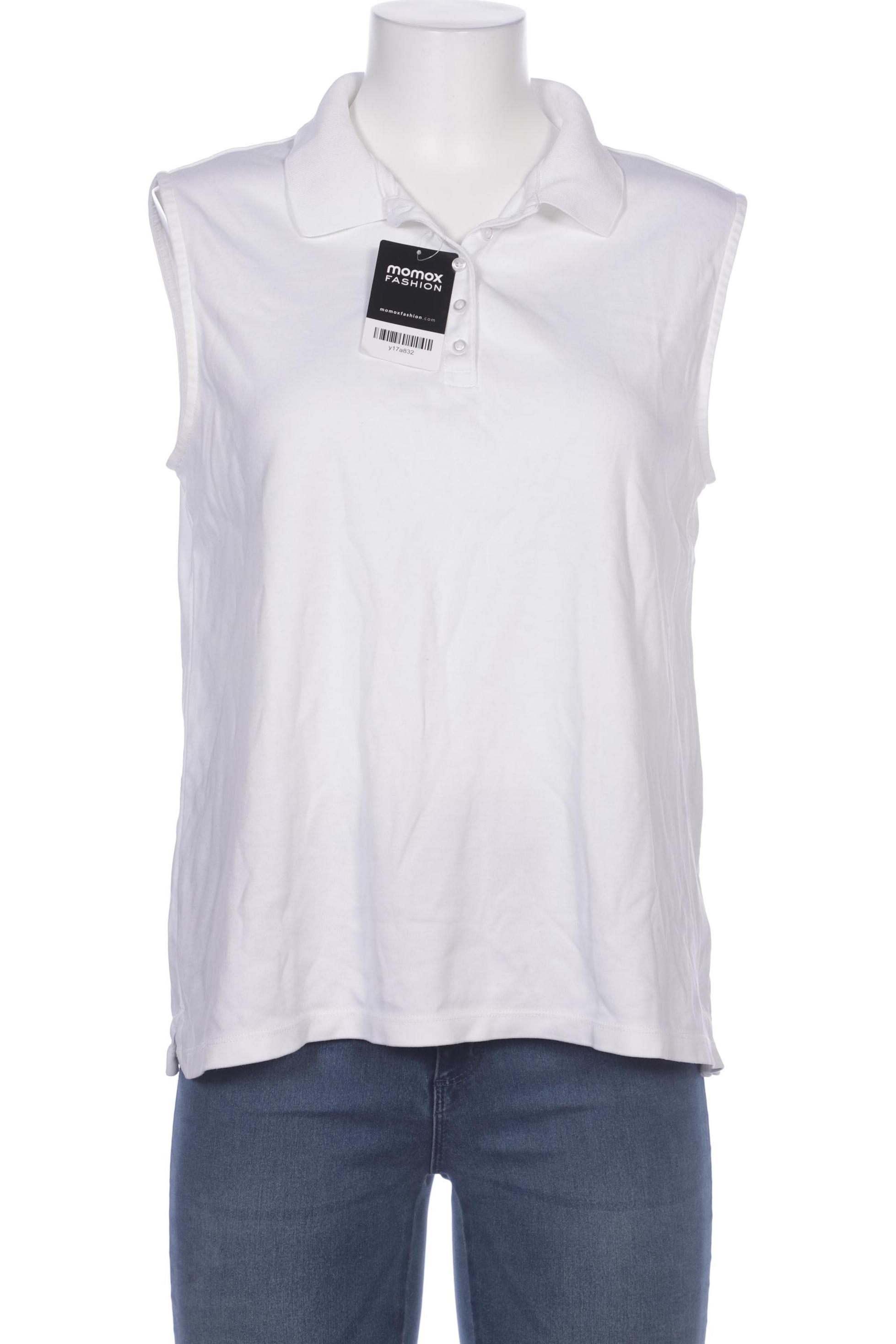 

Lands End Damen Poloshirt, weiß, Gr. 42