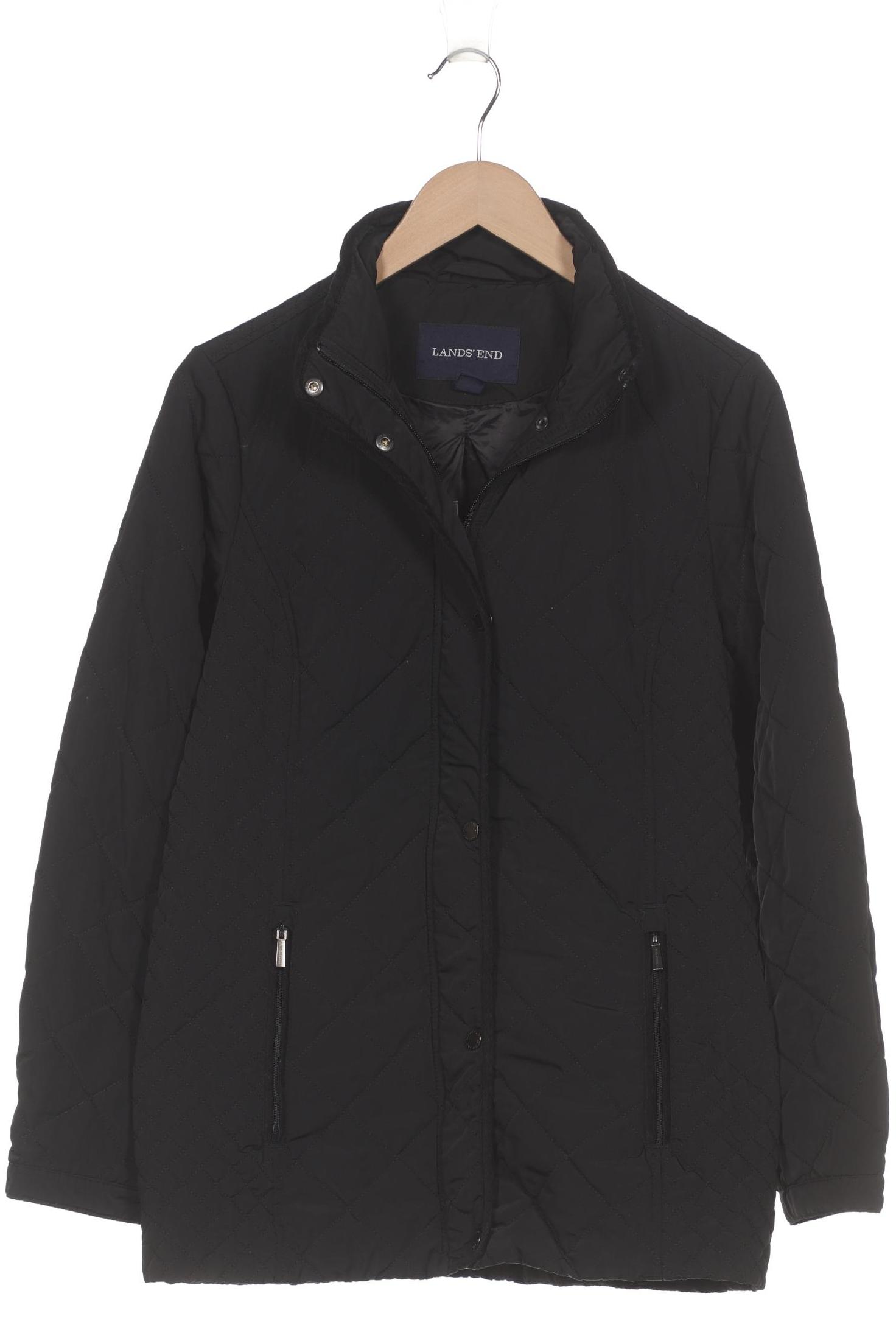 

Lands End Damen Jacke, schwarz, Gr. 38