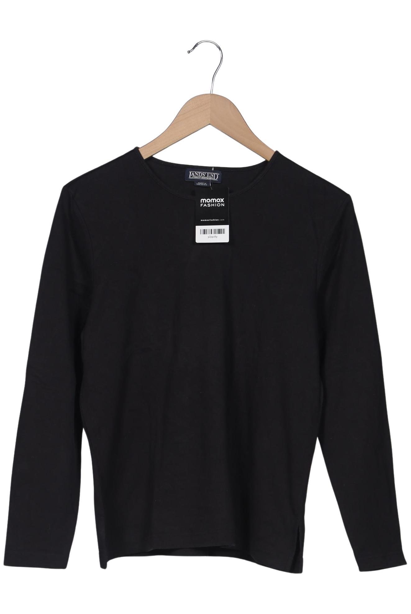

Lands End Damen Langarmshirt, schwarz, Gr. 36