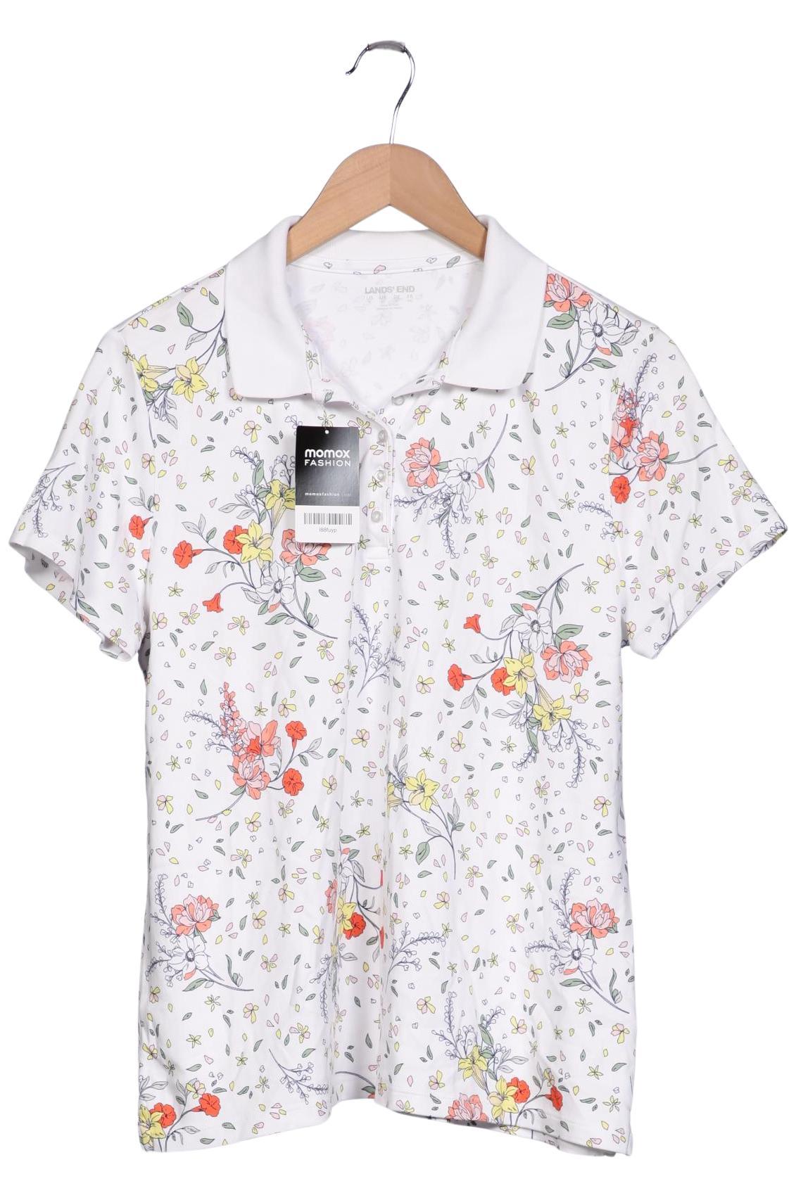 

Lands End Damen Poloshirt, weiß, Gr. 44