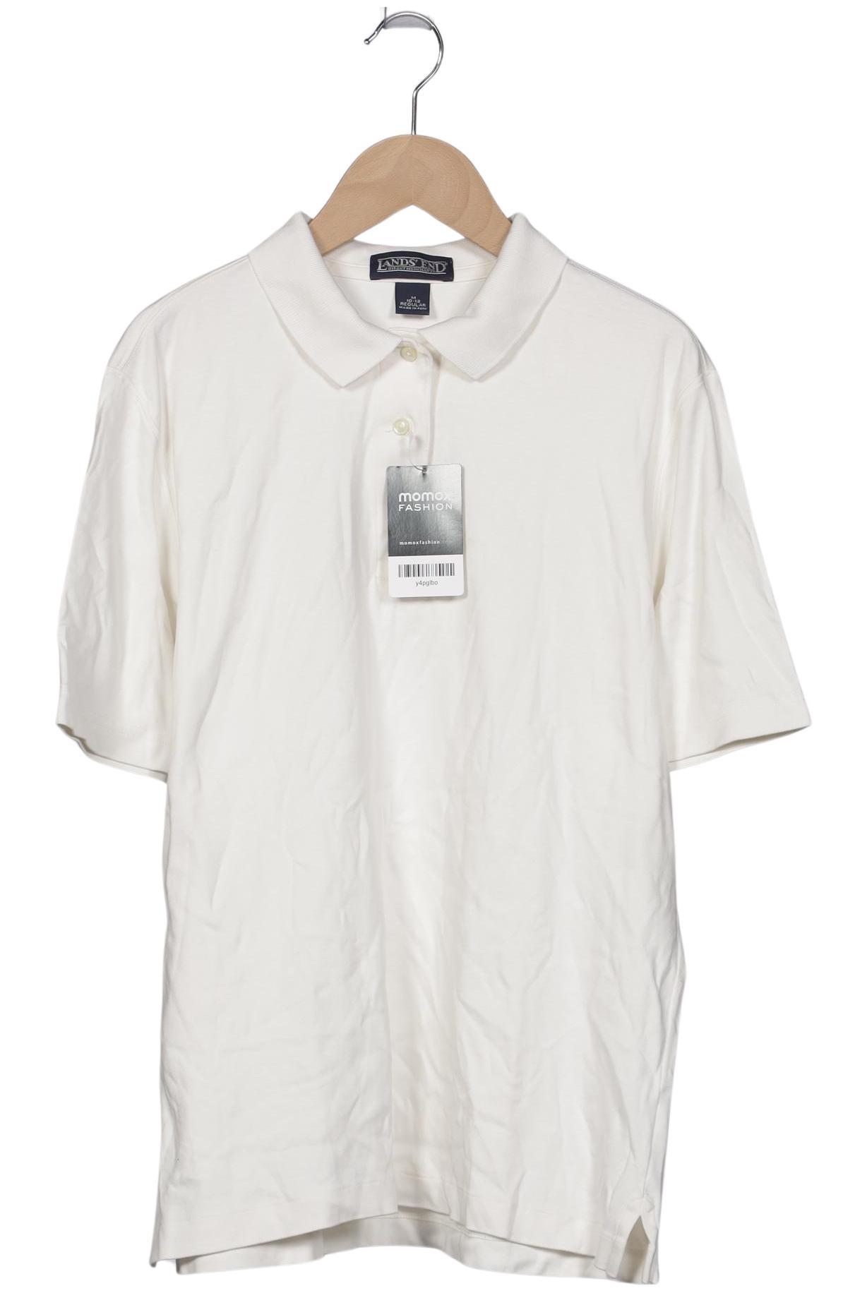 

Lands End Damen Poloshirt, cremeweiß, Gr. 38
