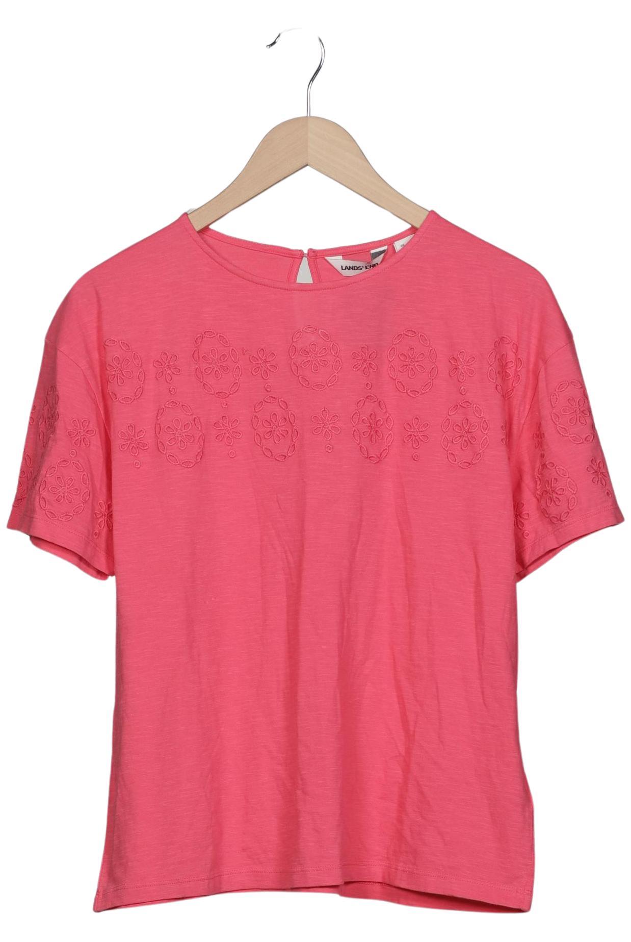

Lands End Damen T-Shirt, pink, Gr. 38
