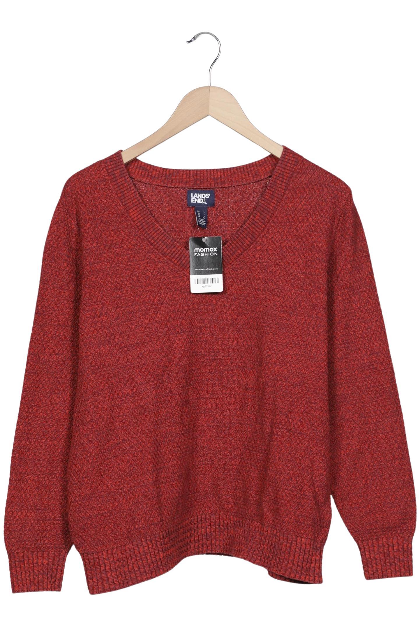 

Lands End Damen Pullover, rot, Gr. 42