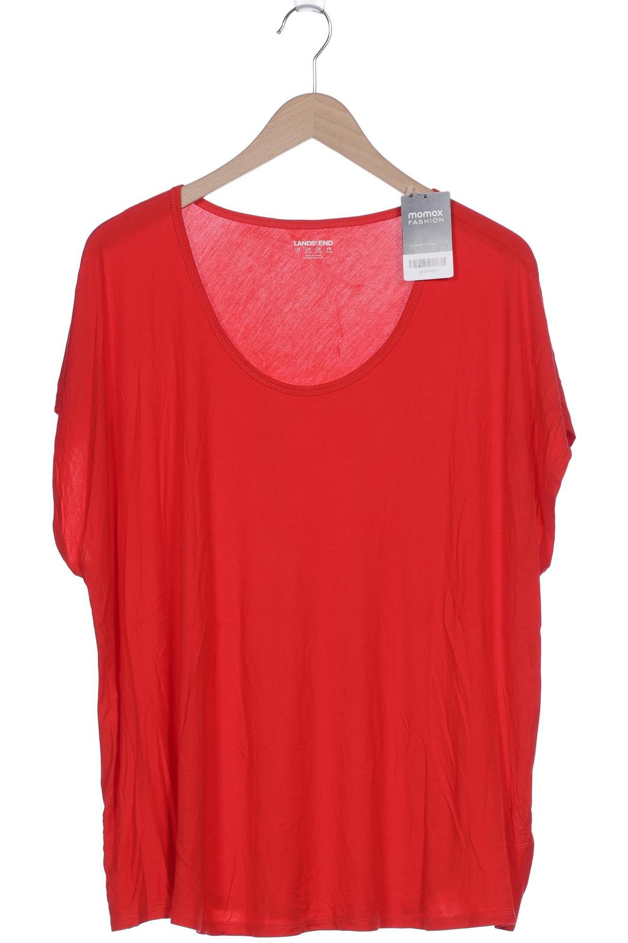 

Lands End Damen T-Shirt, rot, Gr. 56