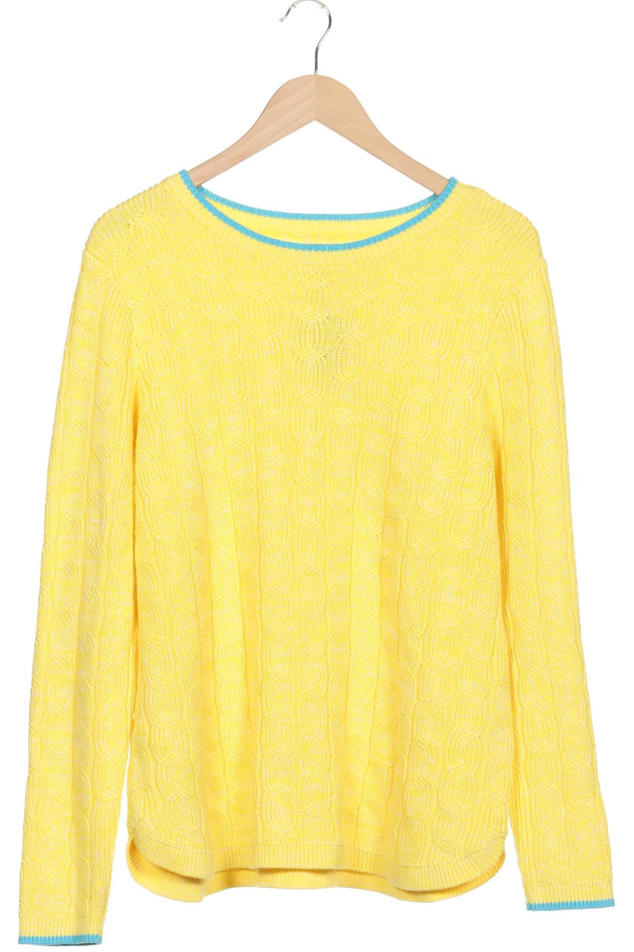 

Lands End Damen Pullover, gelb, Gr. 42